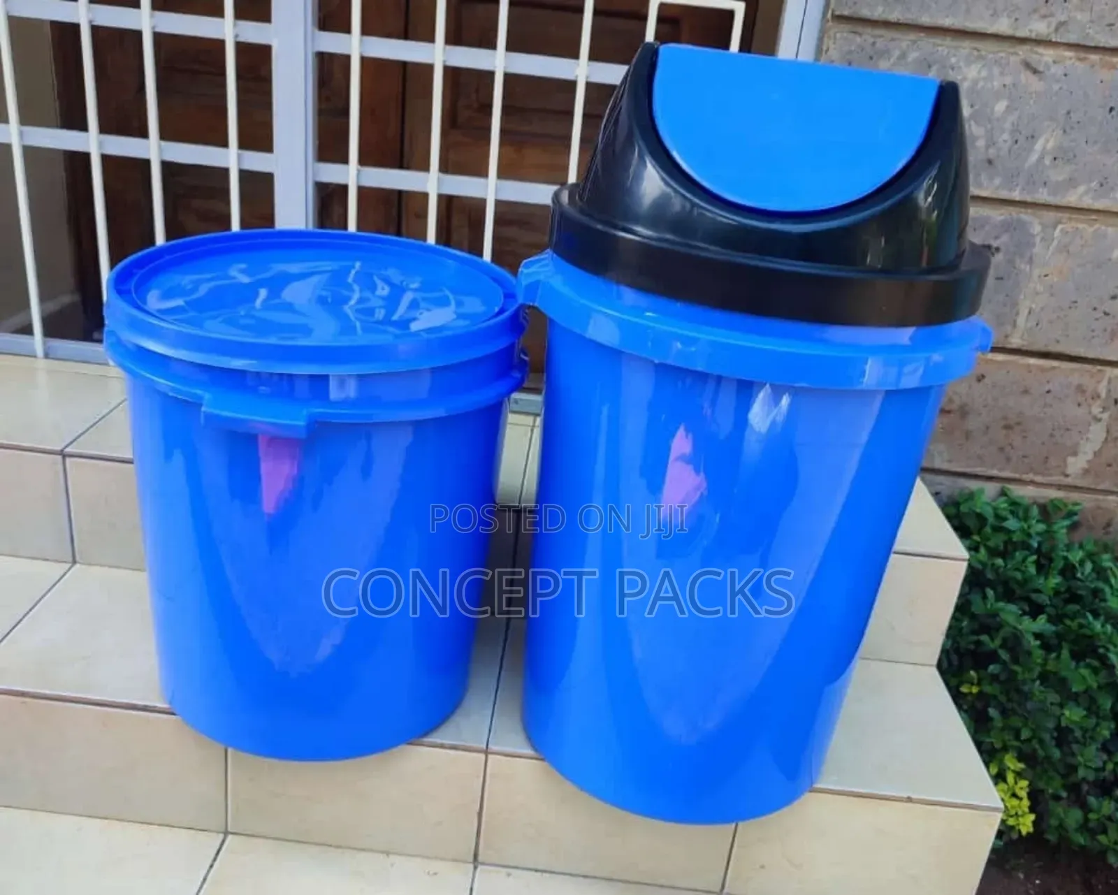 50 Litre Drum 60ltr Swing Bin Set Offer.