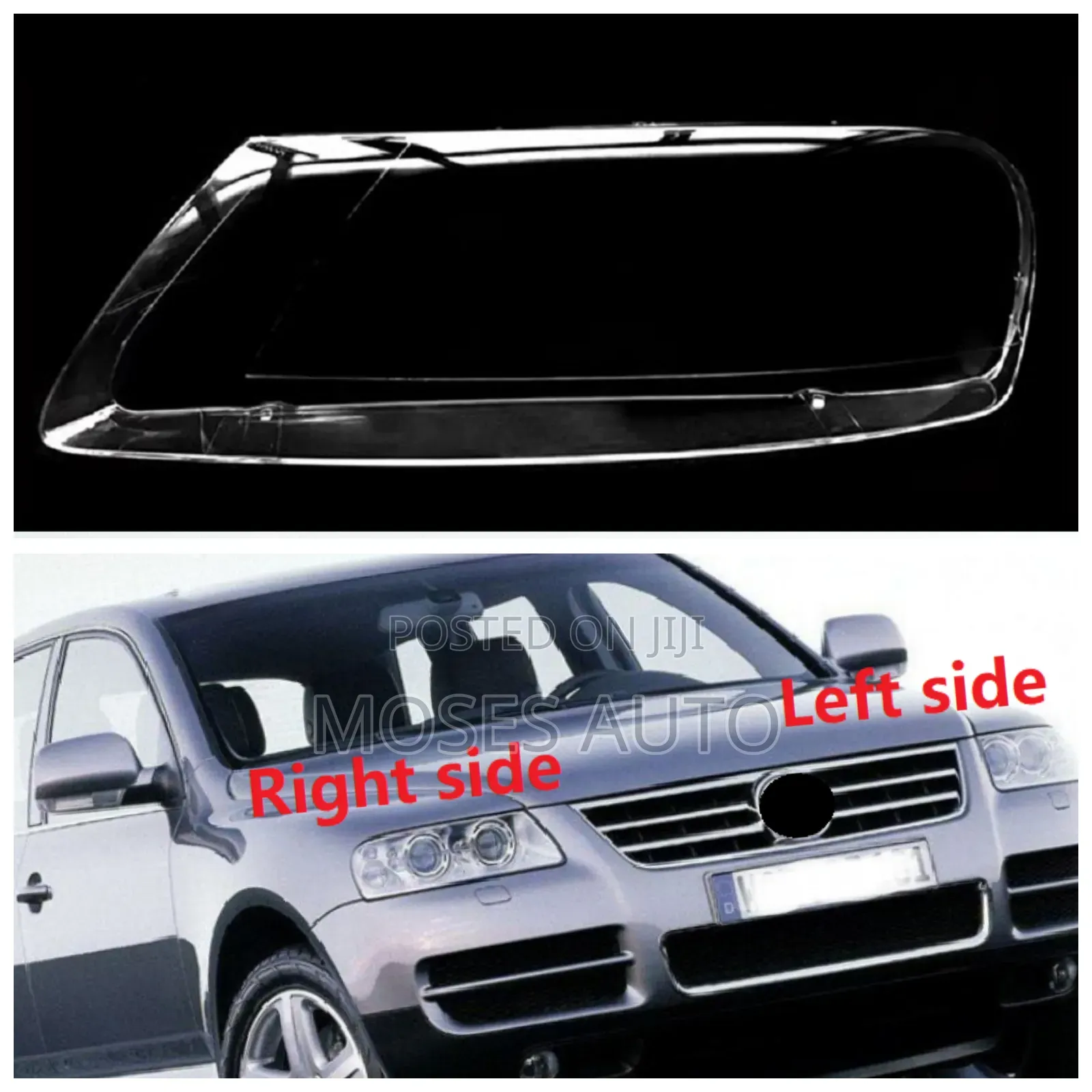 Volkswagen Touareg 2004-2007 Headlight Lens