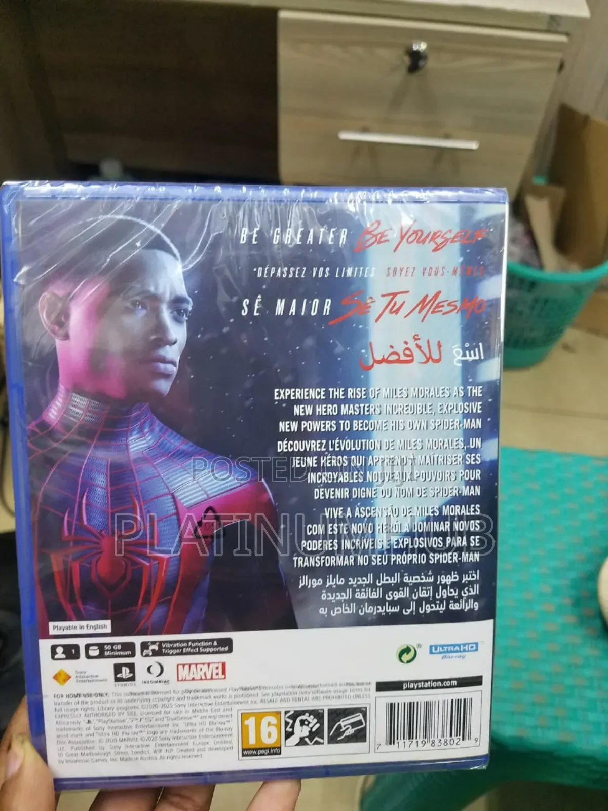 Marvel Spidermanmiles Molares