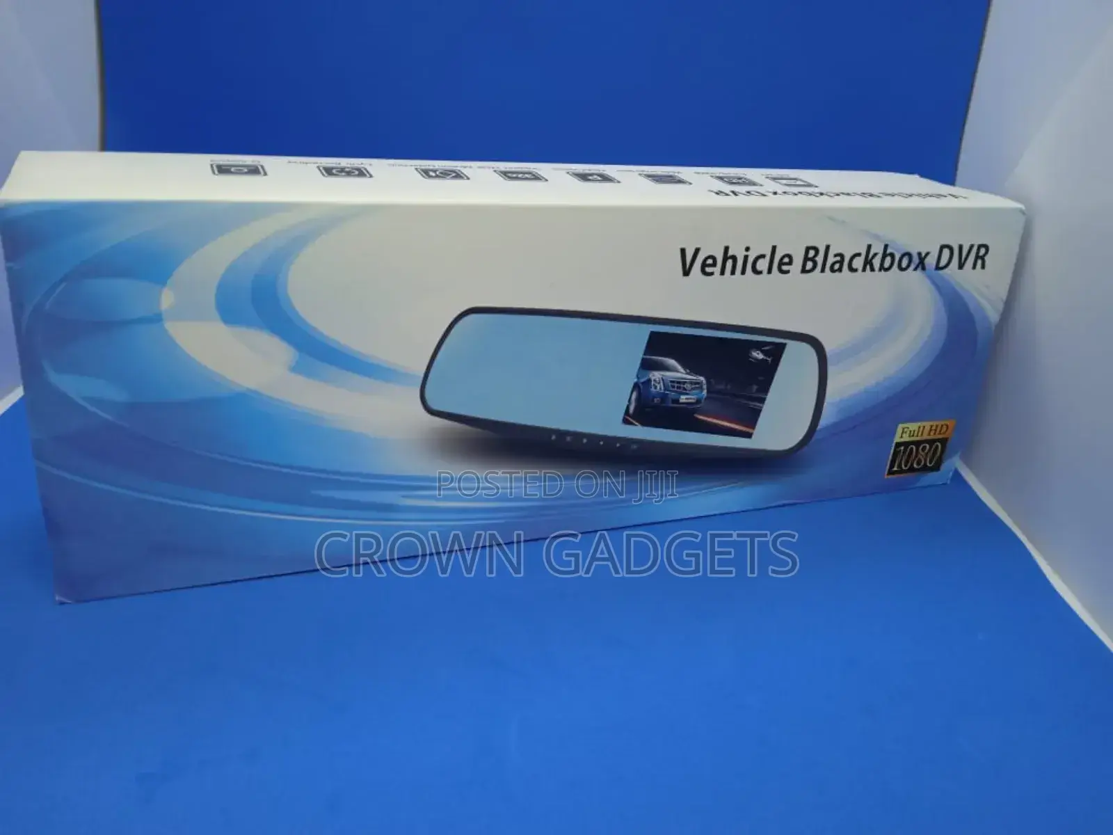 Vehicle DVR Black Box. Dual Lens Camera. Front + Rear