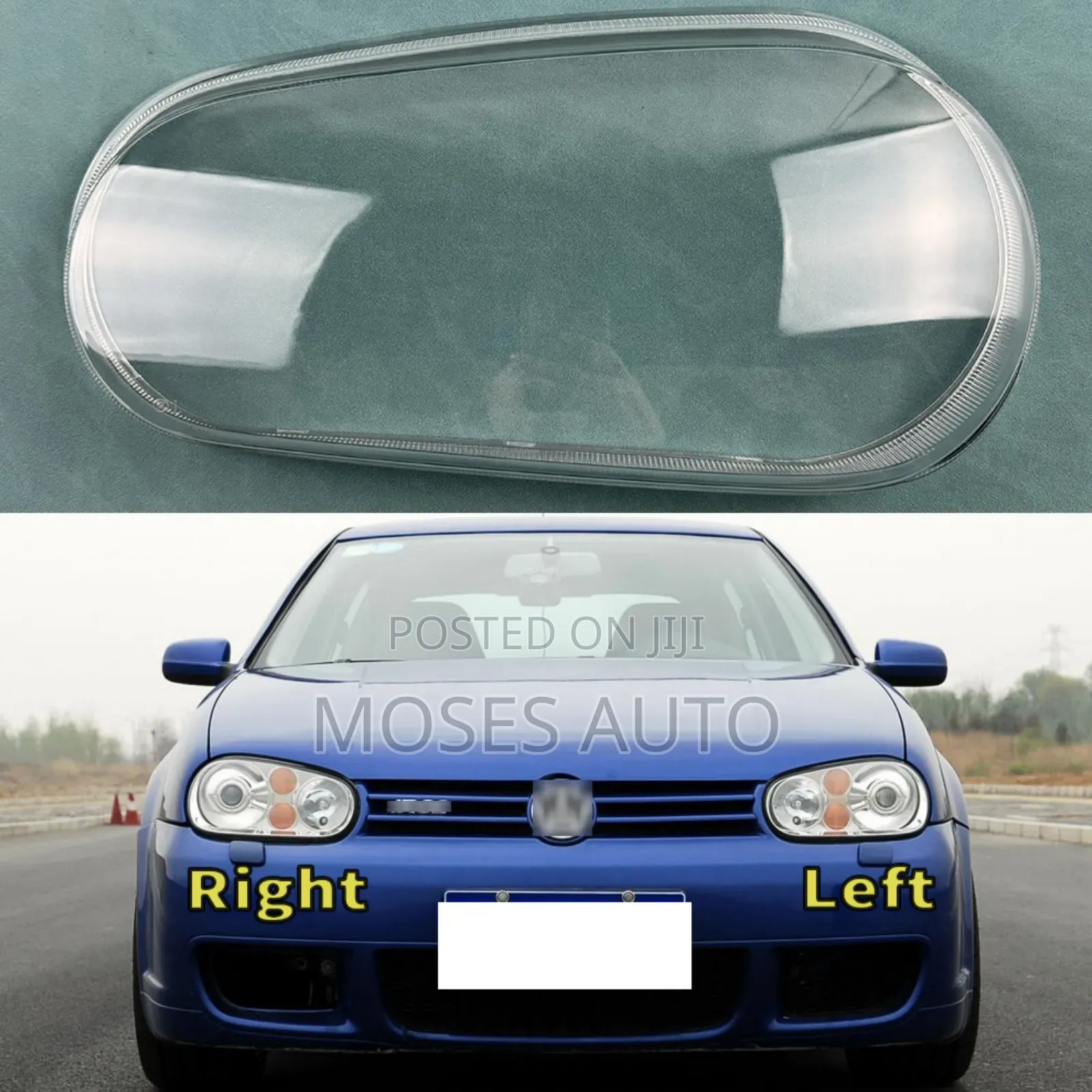 Volkswagen Golf 4 Headlight Lens
