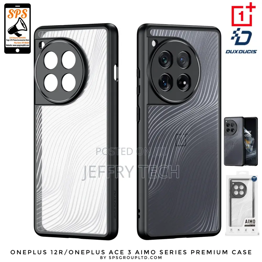 Oneplus 12r/Oneplus ACE 3 Aimo Series Premium Case
