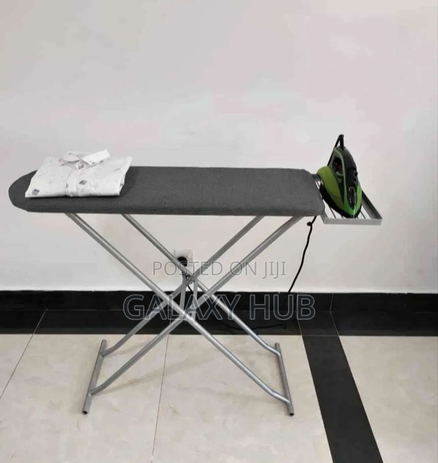 Metallic Free Standing Ironing Board