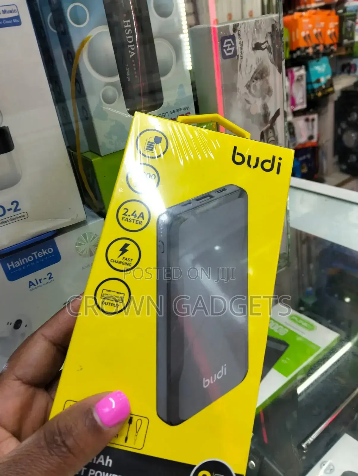 Budi 10,000mah Powerbank