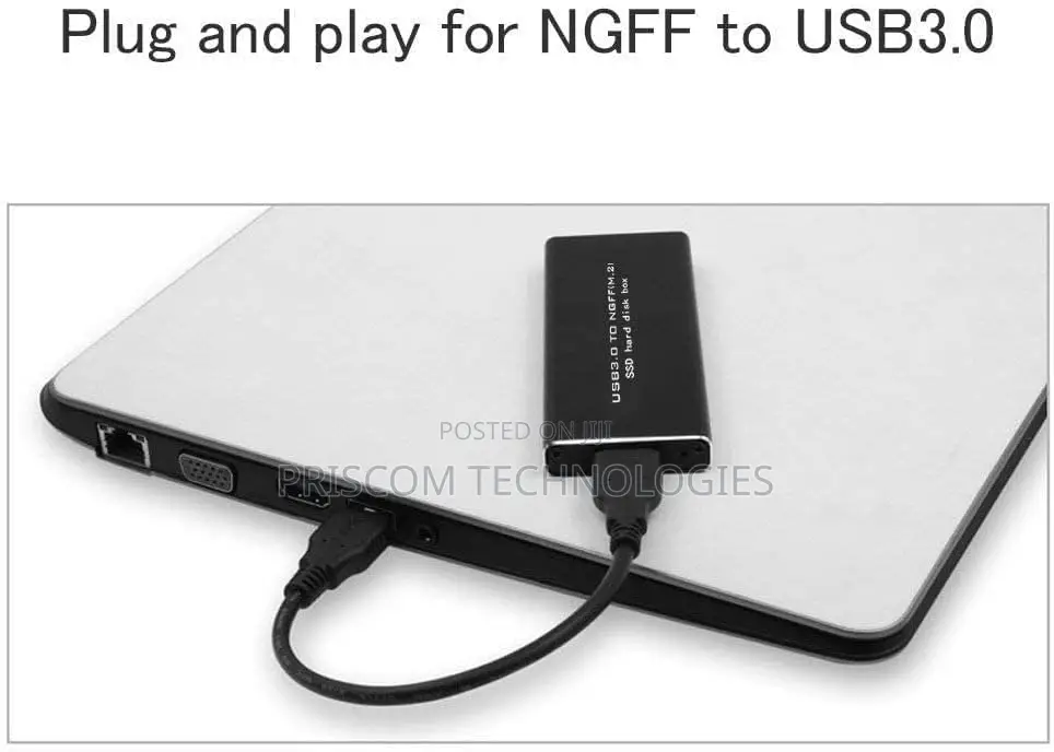 M2 SSD Case M.2 to USB 3.0 Gen 2 10gbps Nvme SSD Enclosure