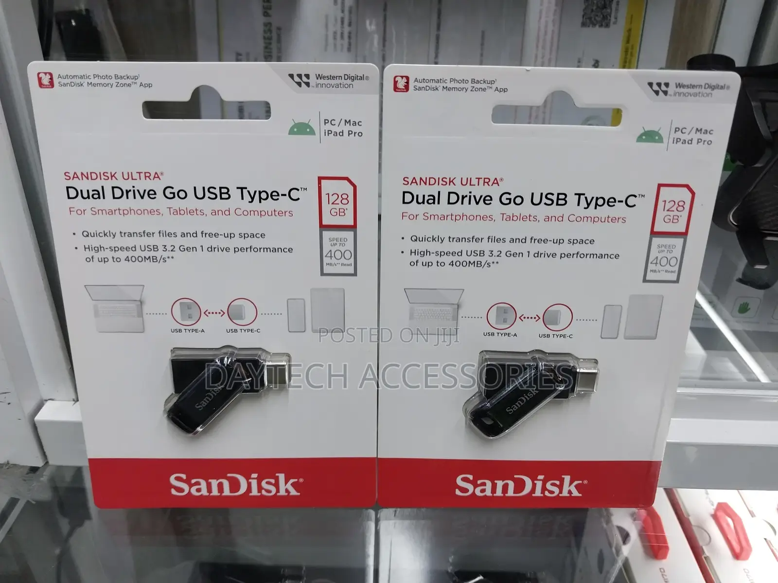 Sandisk Ultra Dual Drive Go Usb Type-C 128gb Flash Drive