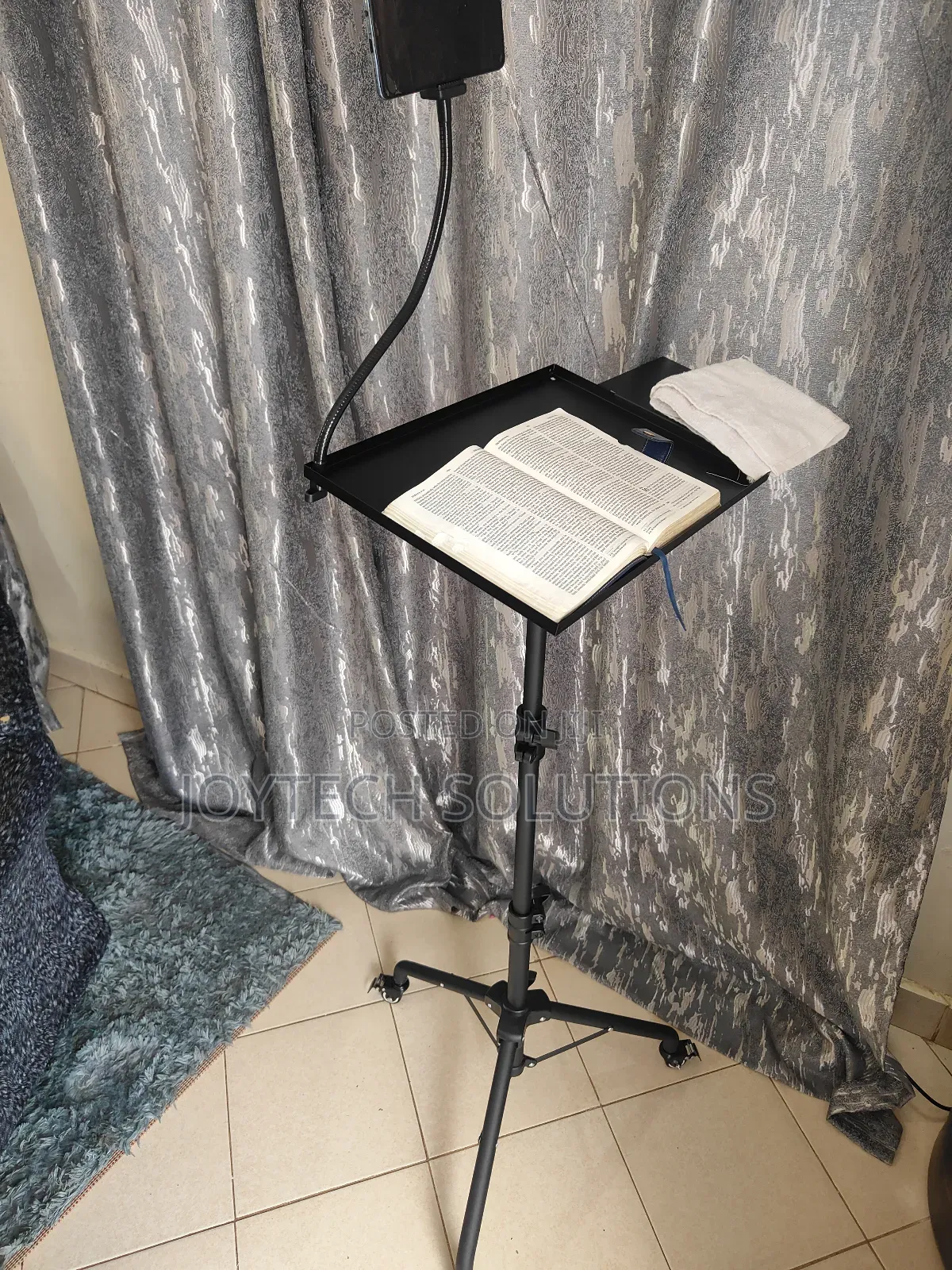 Church Pulpit/ Foldable Stand , Live Streaming Phone Holder