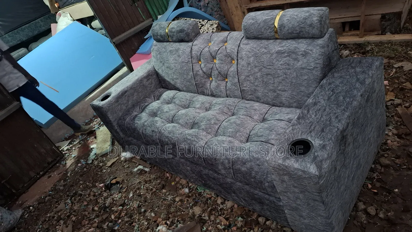 3 Seater Sofa Back Permanent