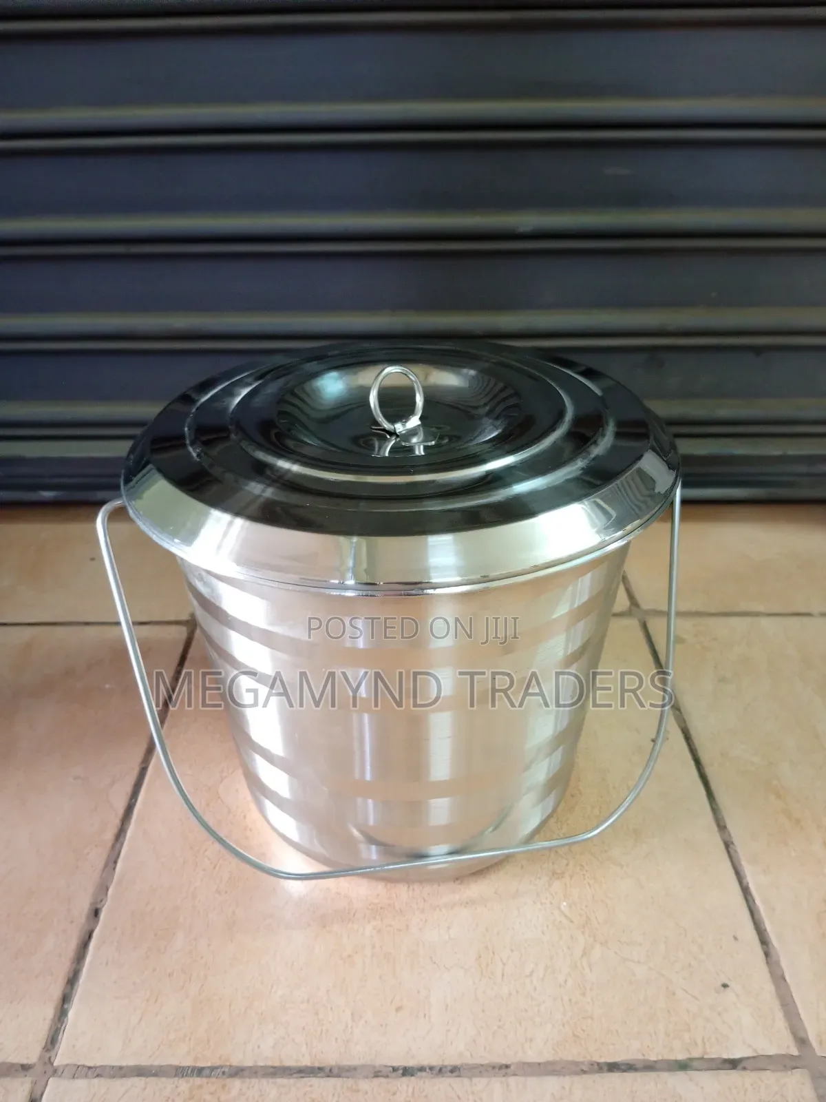 12 LTR Stainless Steel Bucket