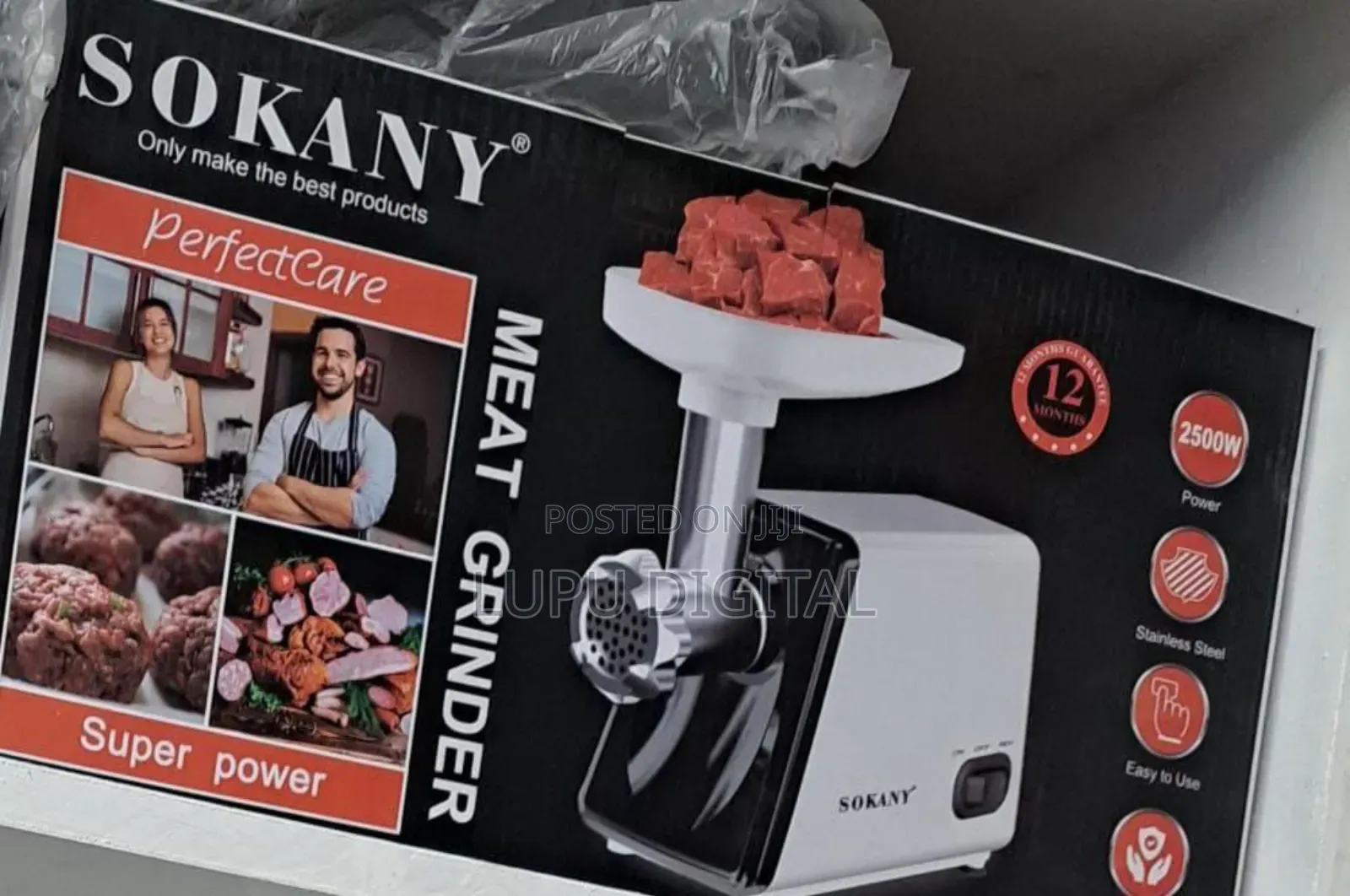 Electric Meat Mincer 2500 Watts