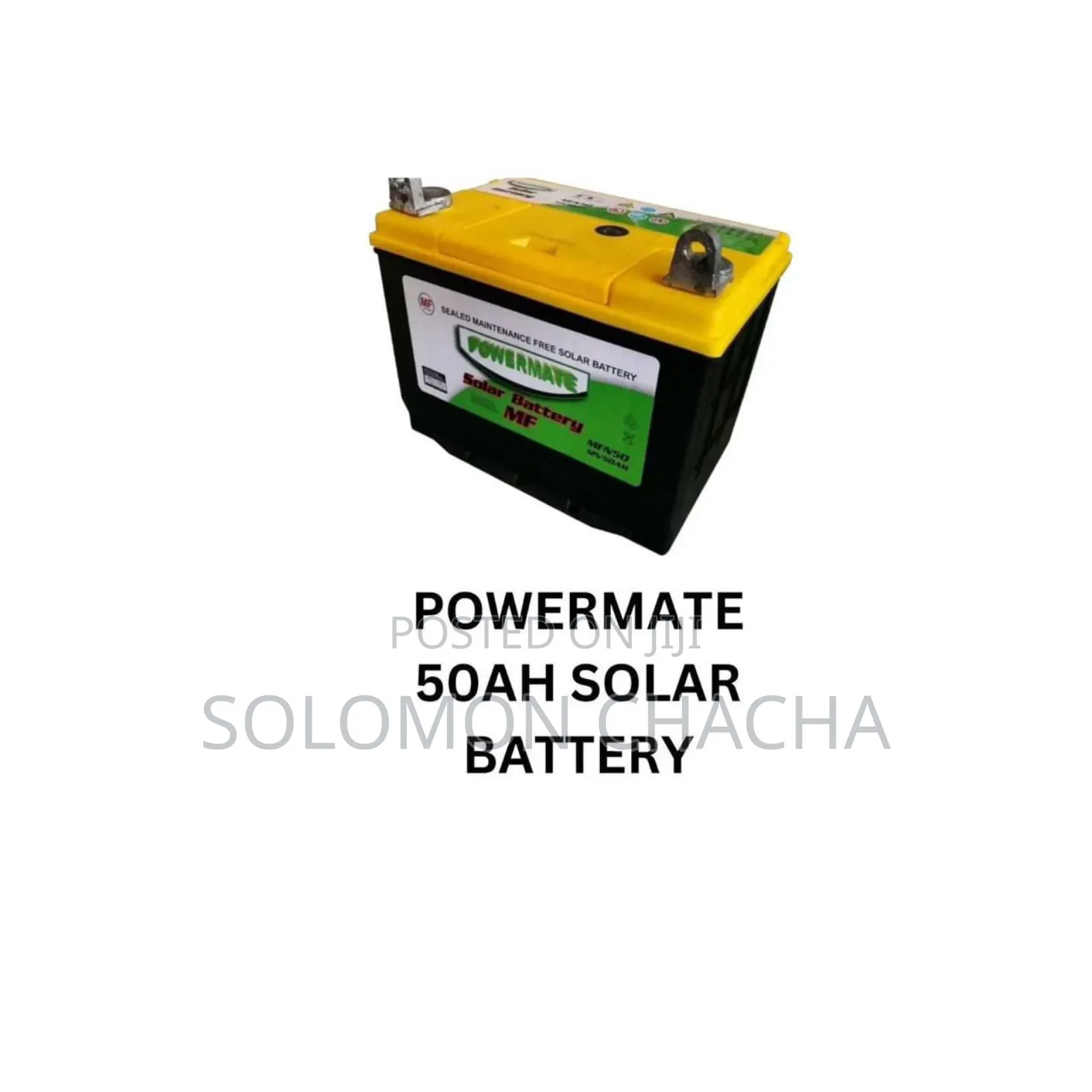 Powermate 50ah 12v Solar Battery