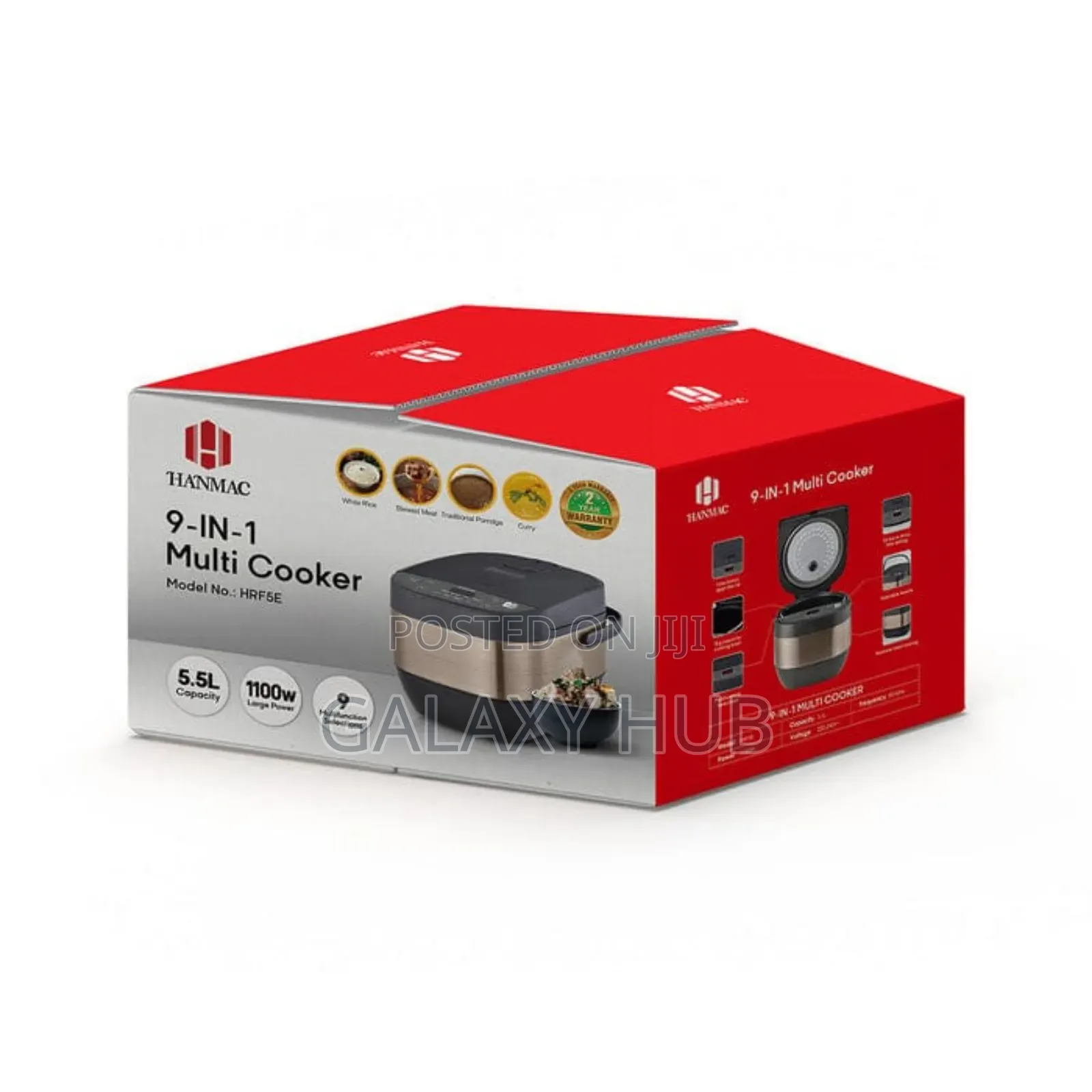 9 in 1 Hanmac Multi Cooker 5.5litres