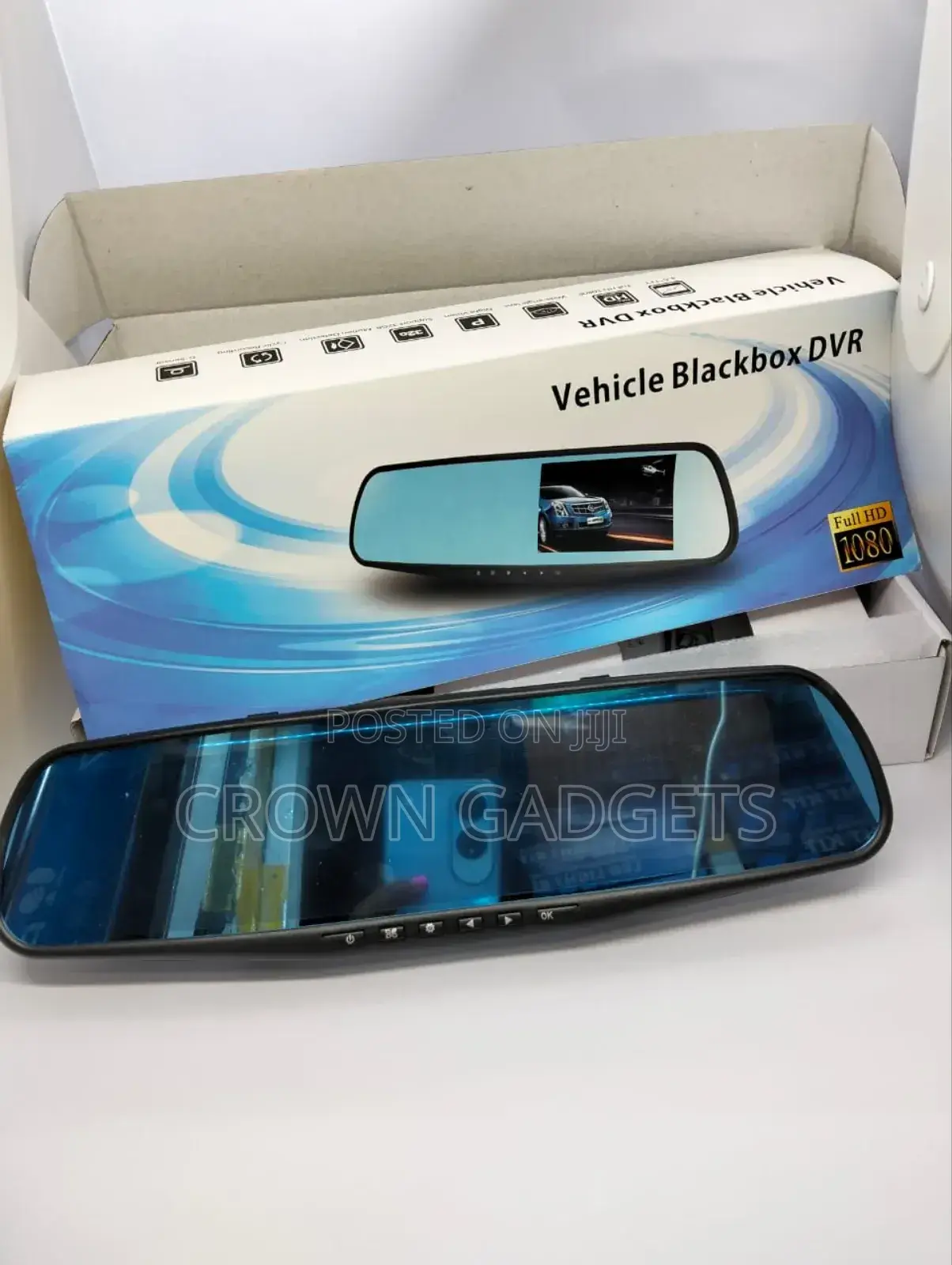 Blackbox Vehicle DVR With Reverse Cam and Dash Cam