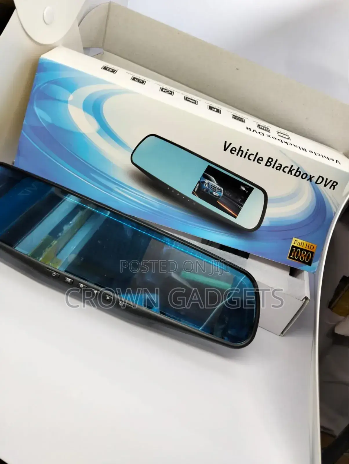 Blackbox Vehicle DVR With Dual Camera and Parking Sensors