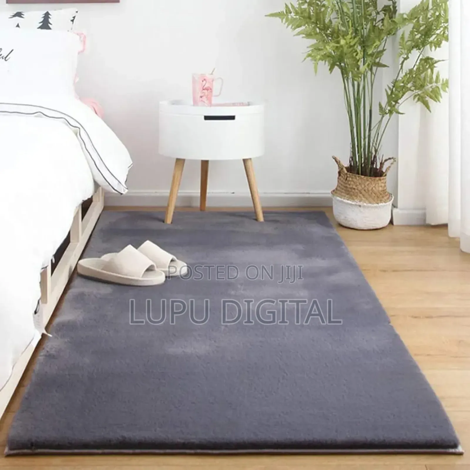 Modern Luxury Style Nordic Rabbit Fur Carpet Size:6 × 9 Feet
