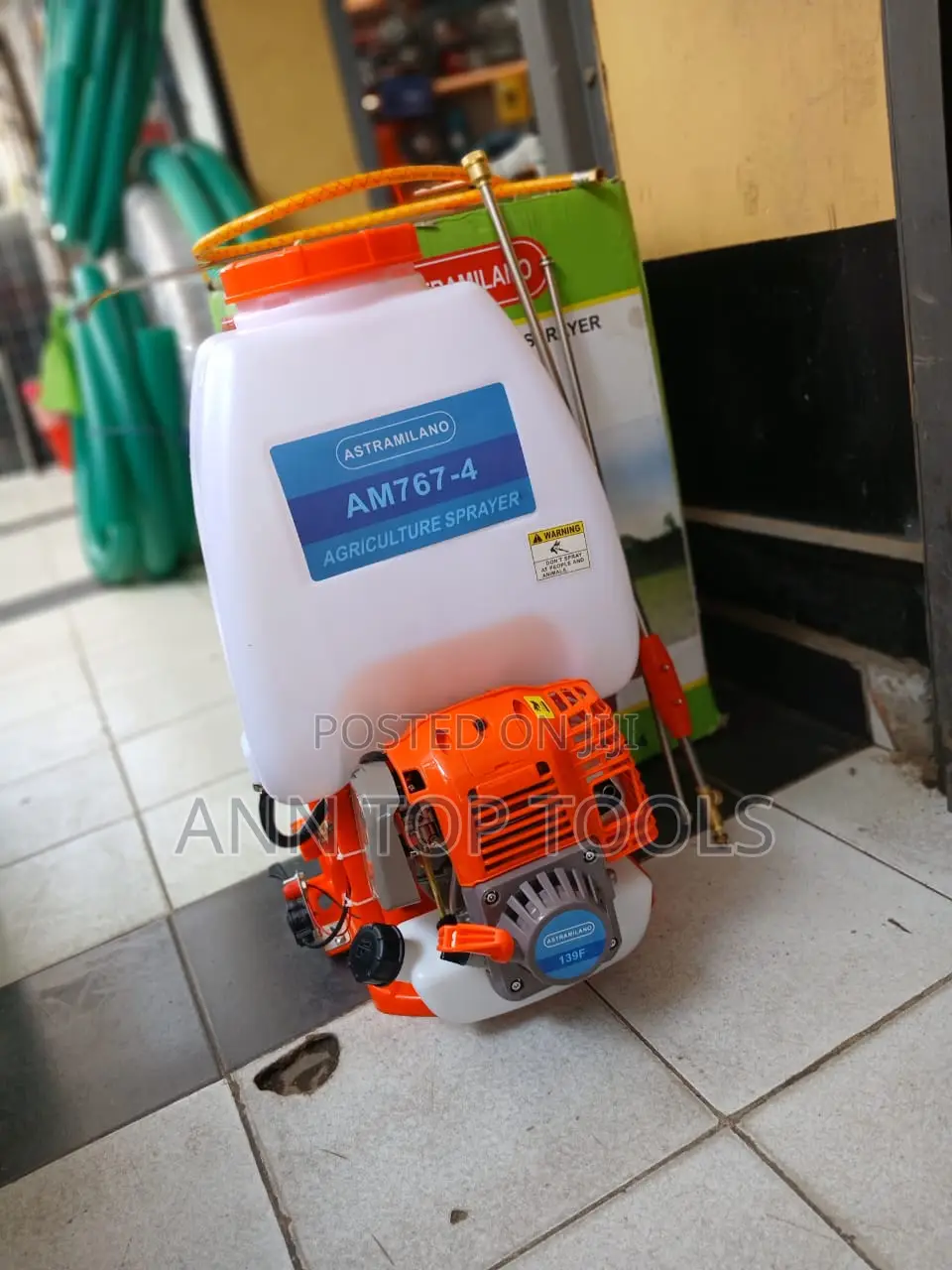 4 Stroke 25 Litres Petrol Knapsack Sprayer