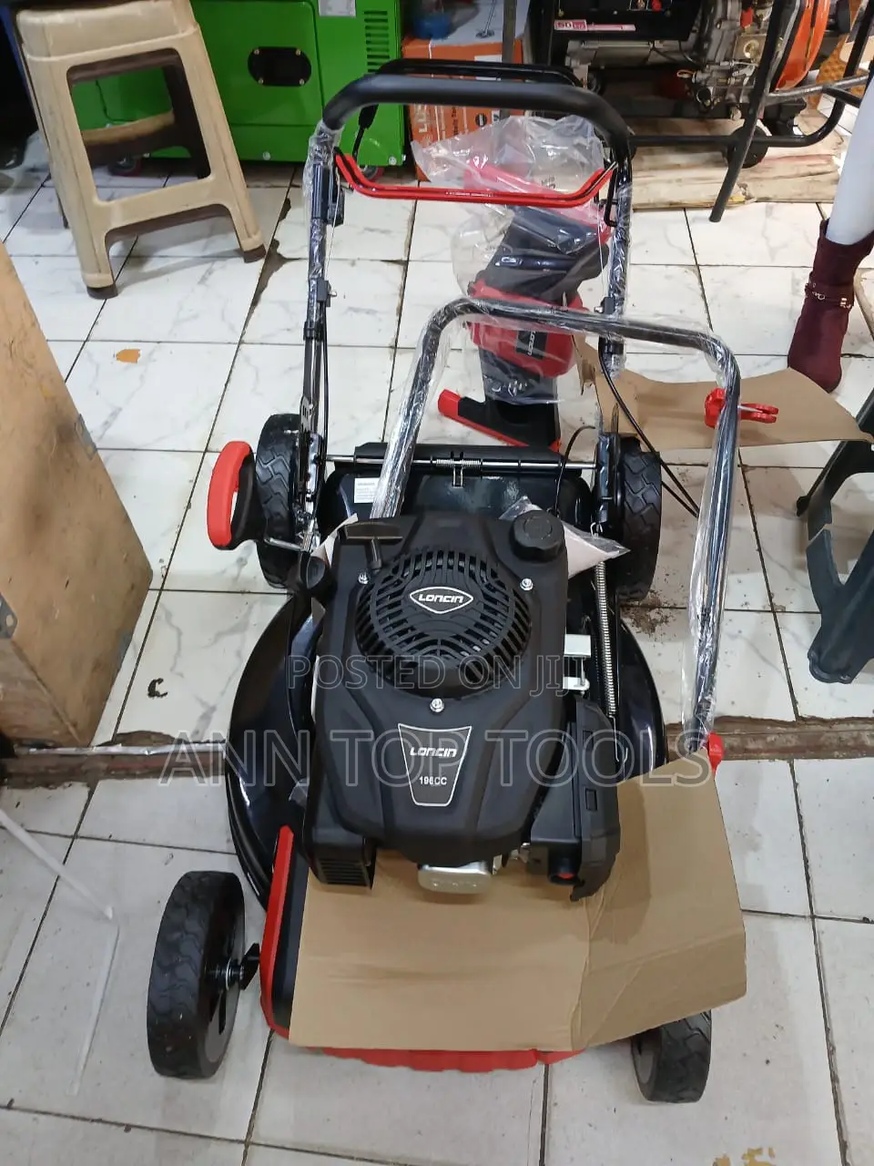 Locin Self Propelled 196 Cc Lawn Mower