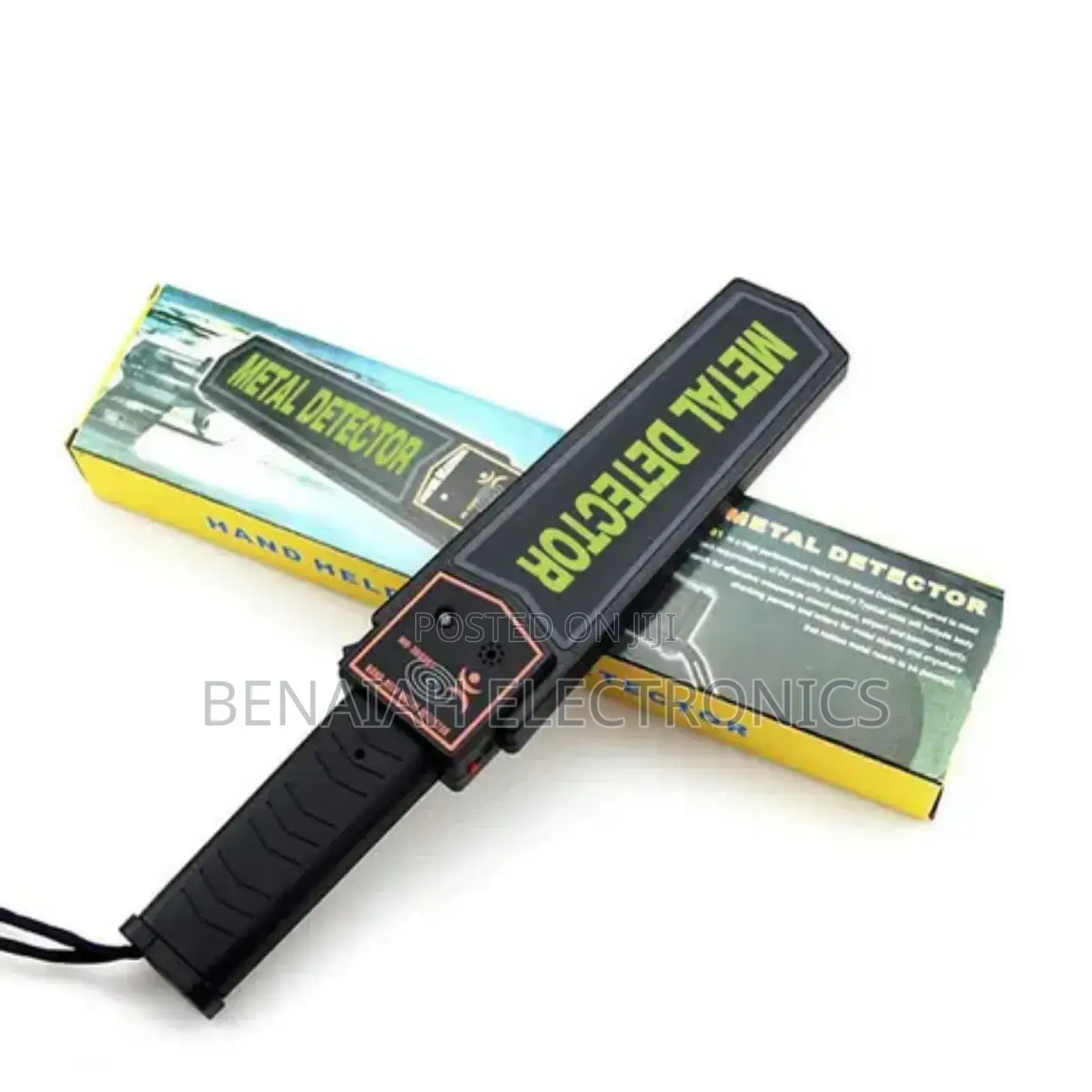 Metal Detectors.Bright Yellow&Black Metal Detector