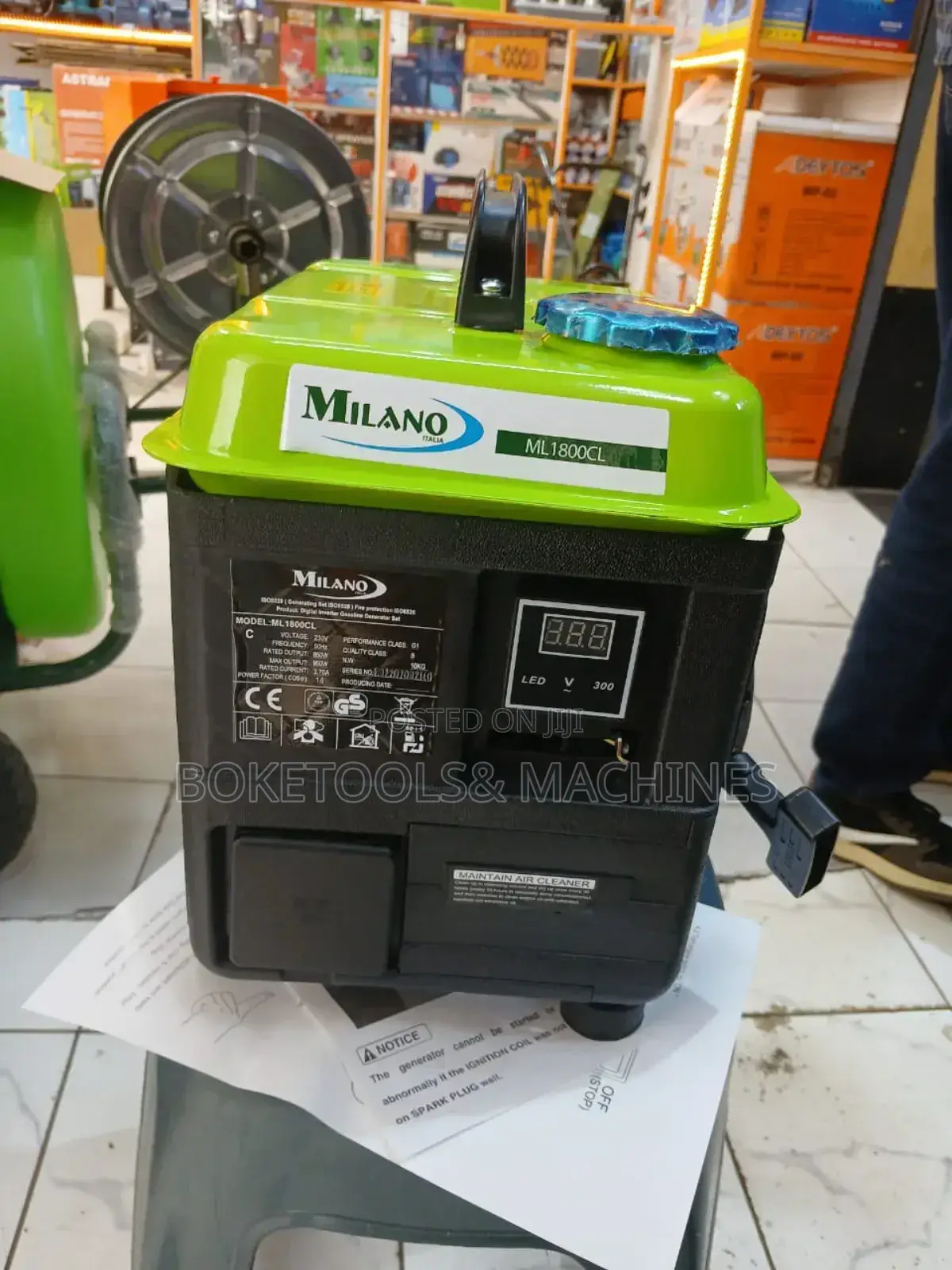 Milano 1kva Petrol Generator
