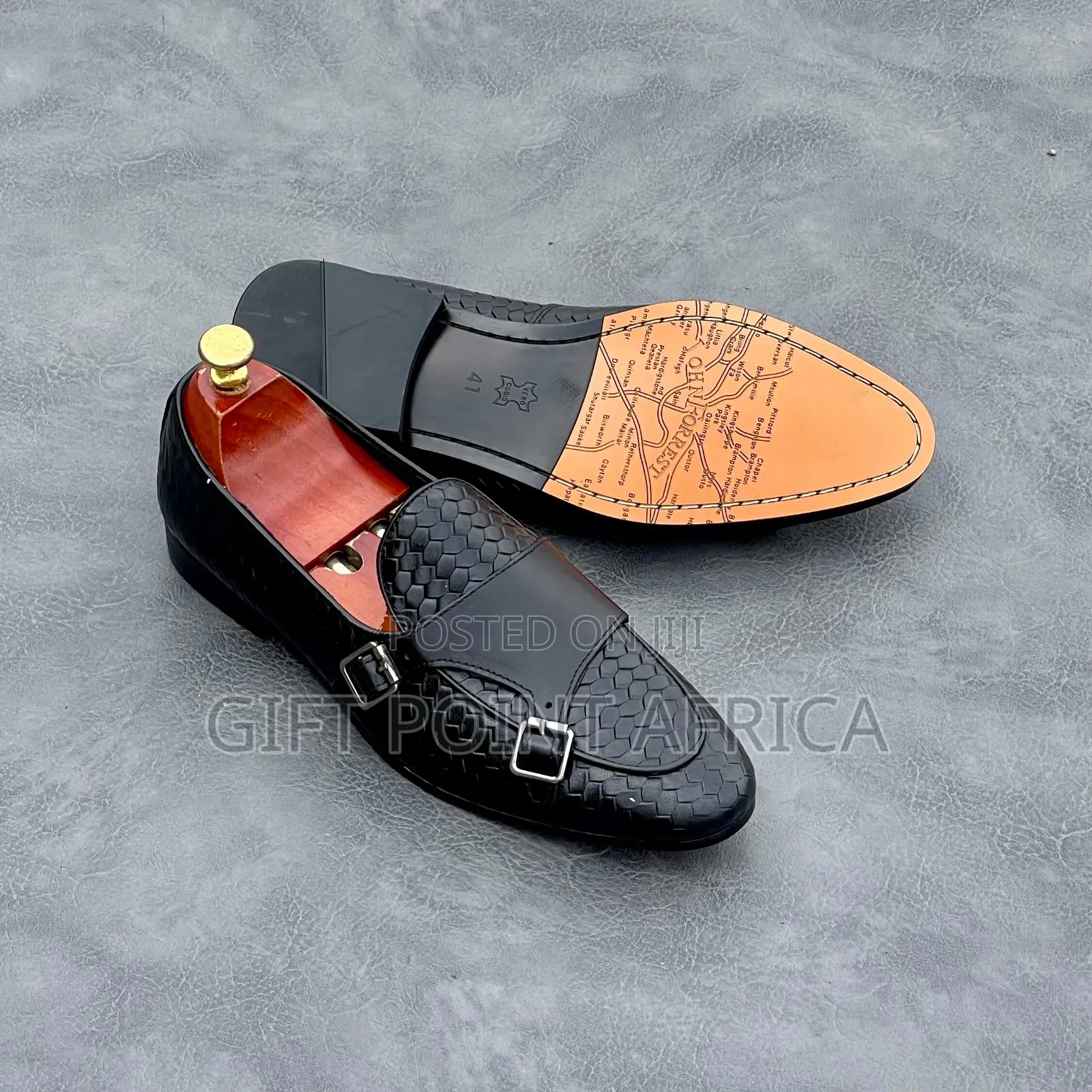 Official John Foster Leather Shoes for Men