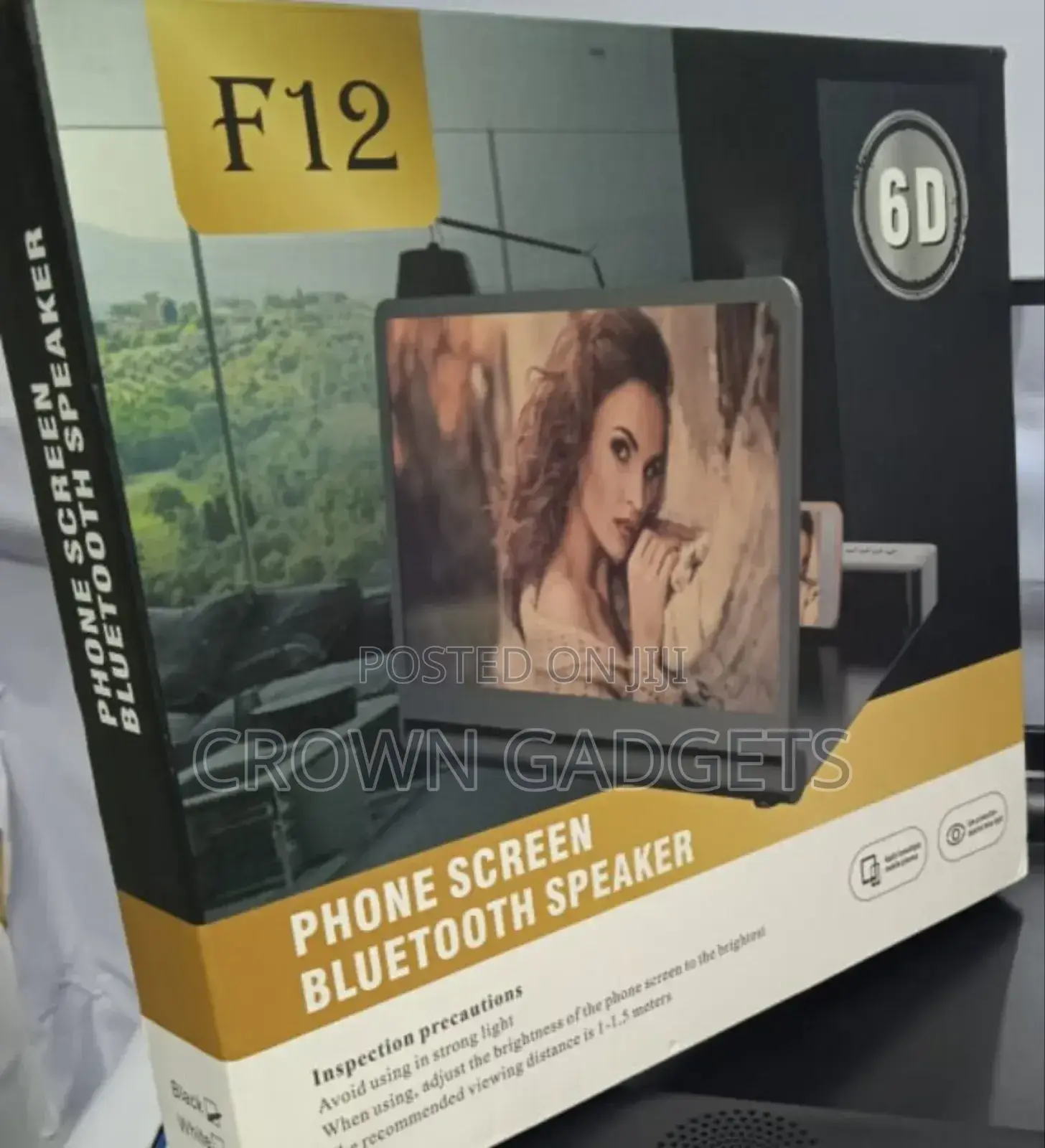 F12 12" Magnifier With Bt Speaker
