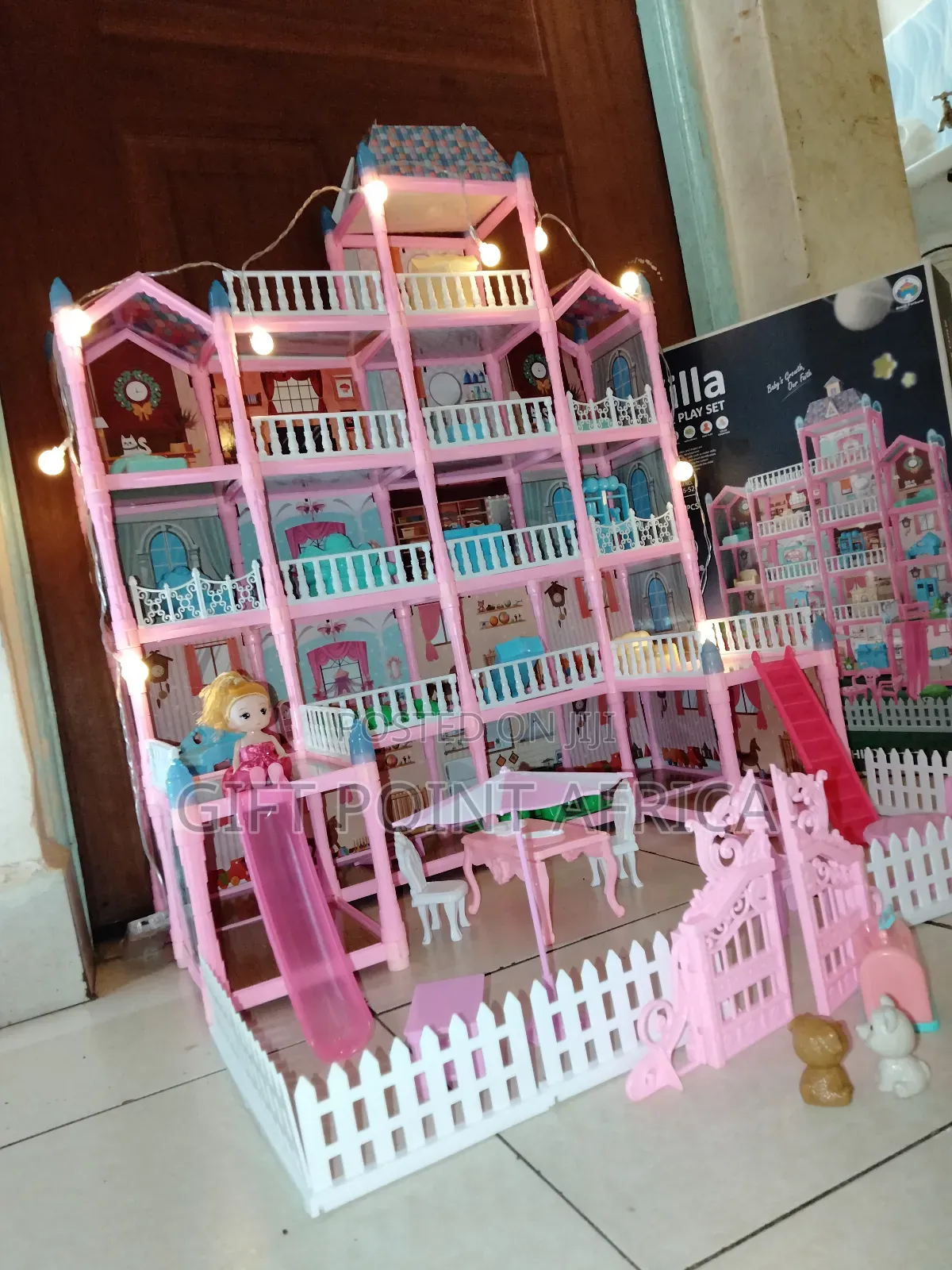379 Pieces Doll House Play Set for Kids