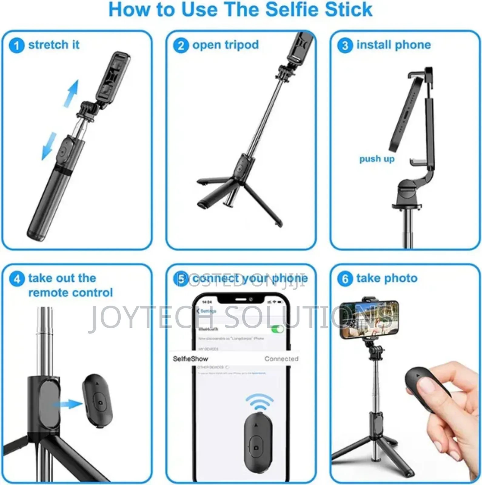 Original New Hot Selling Selfie Stick With Phone Holder