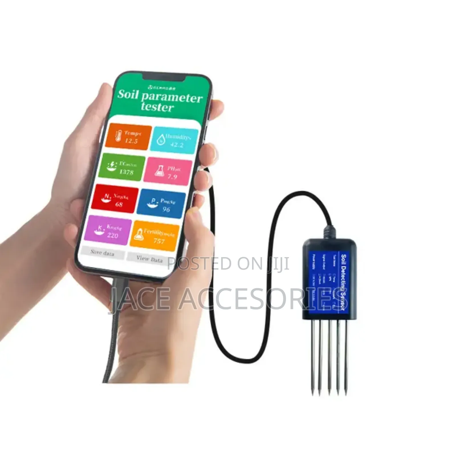 Mobile Phone/Pc Soil NPK Sensors