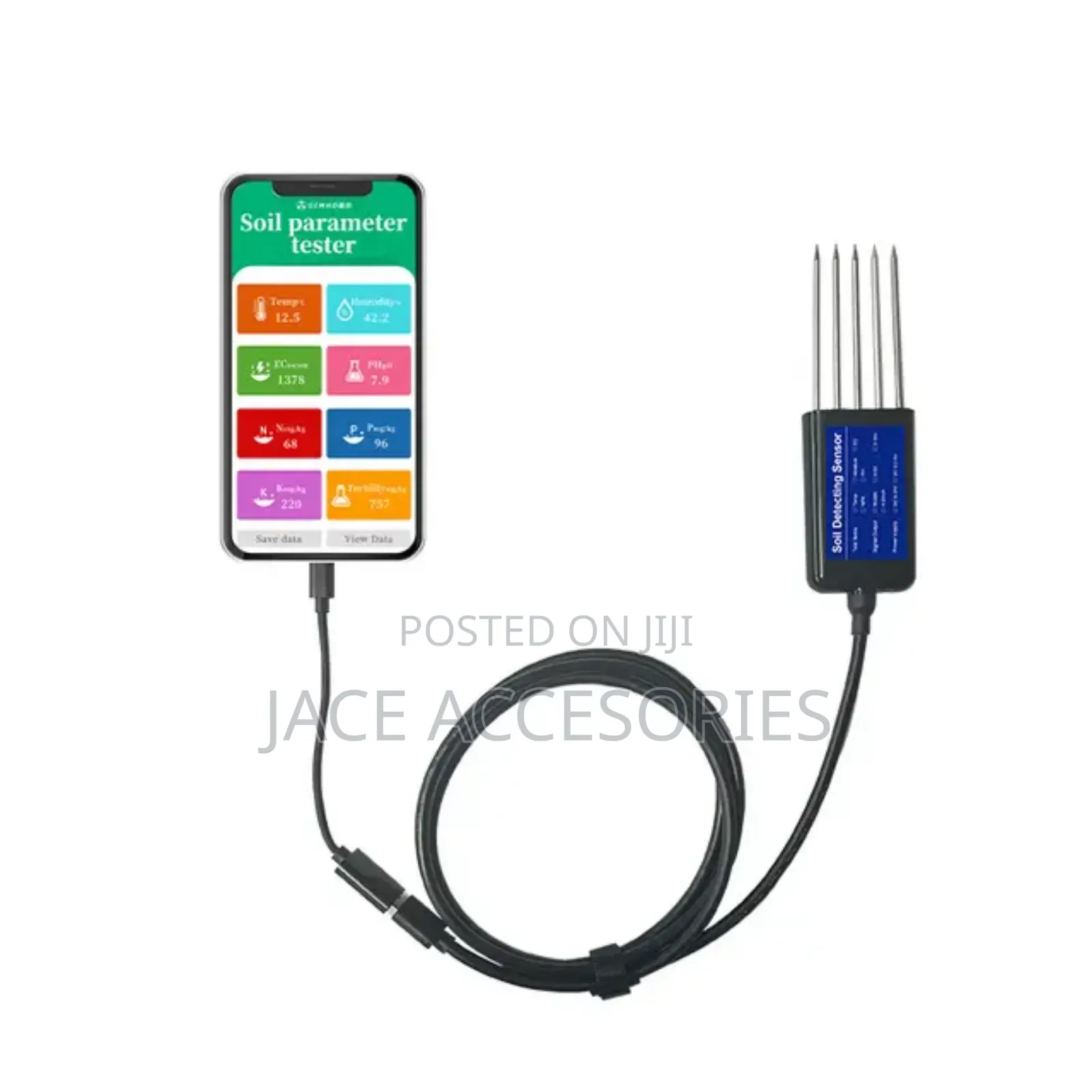 Mobile Phone/Pc Soil NPK Sensors