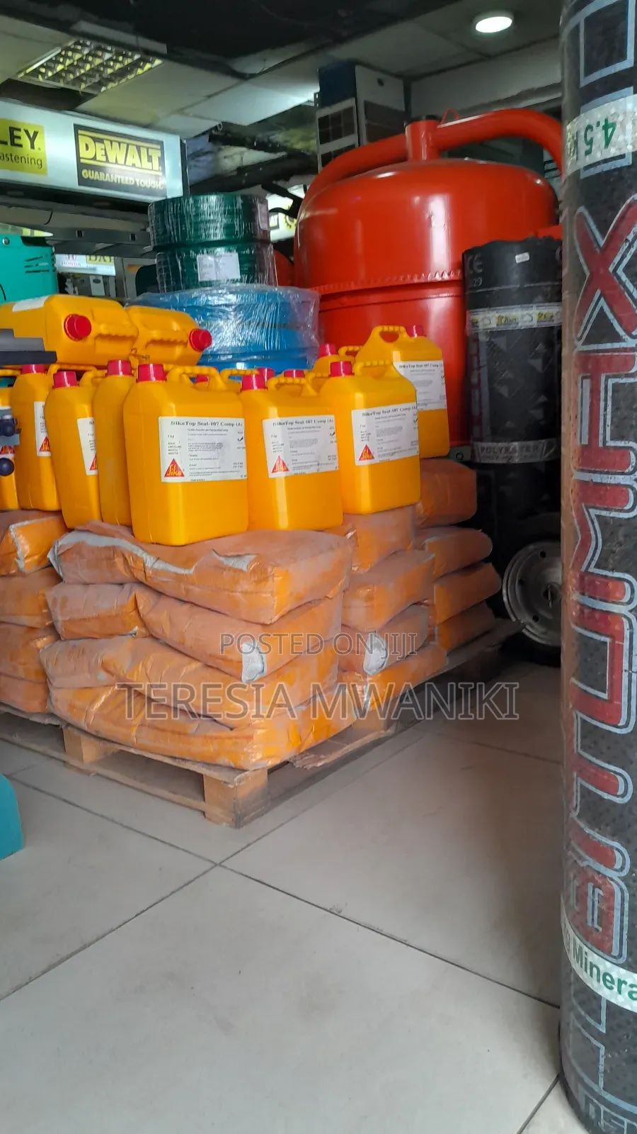Sikatop Seal 107-a and- B for Waterproofing in Kenya
