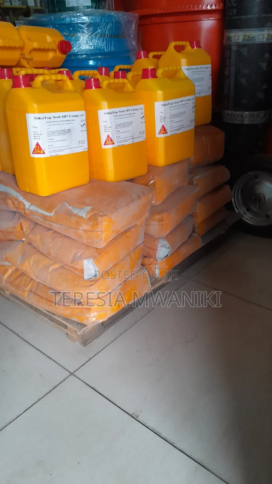 Sikatop Seal 107-a and- B for Waterproofing in Kenya