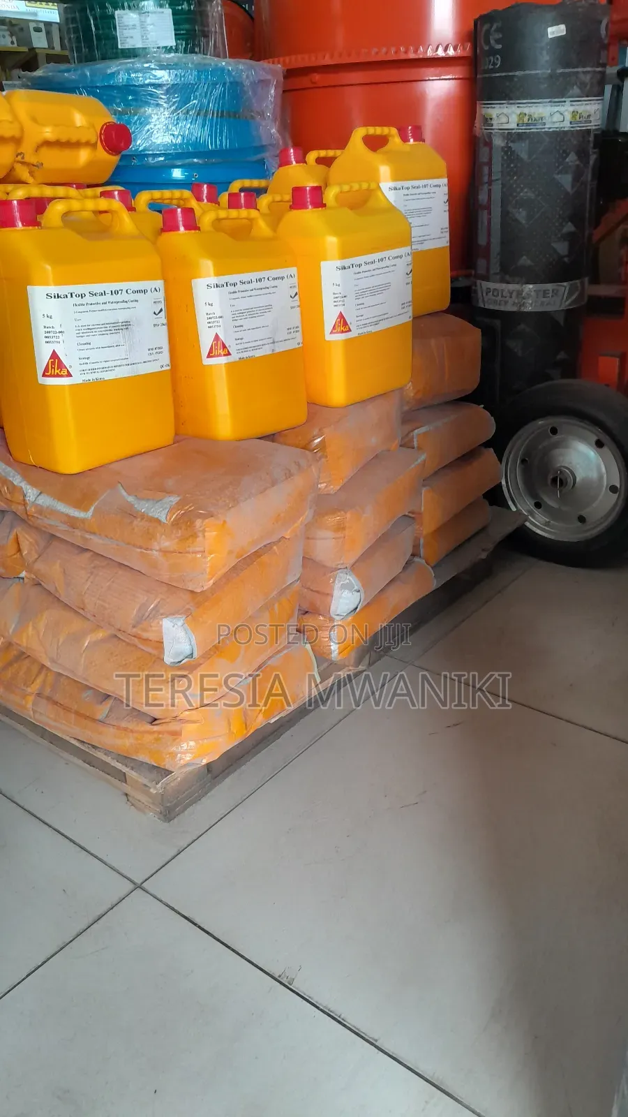 Sikatop Seal 107-a and- B for Waterproofing in Kenya