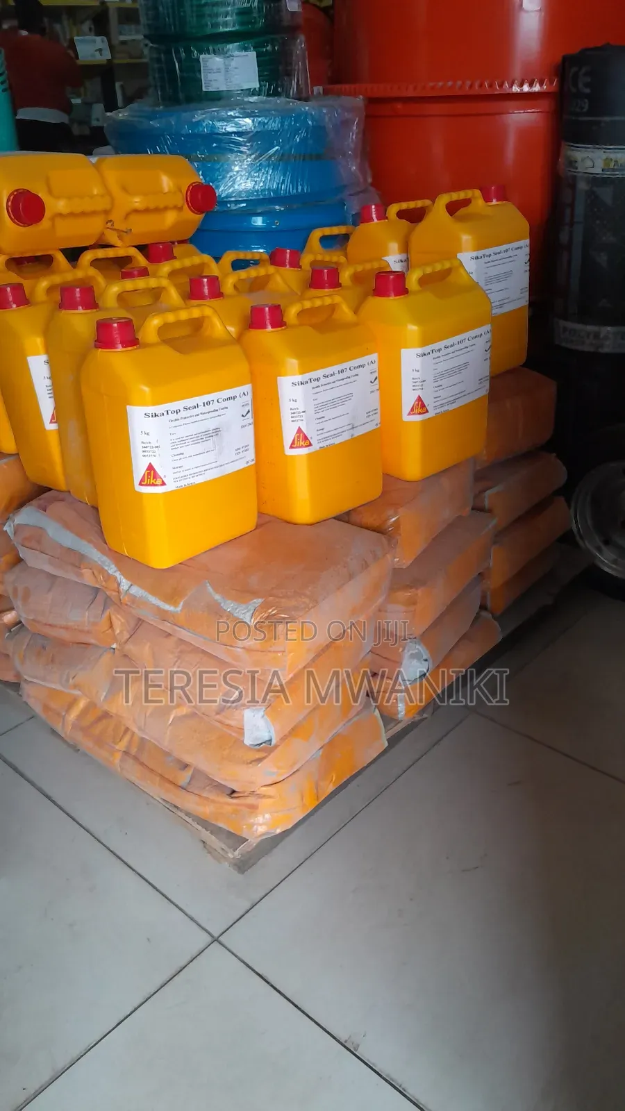Sikatop Seal 107-a and- B for Waterproofing in Kenya