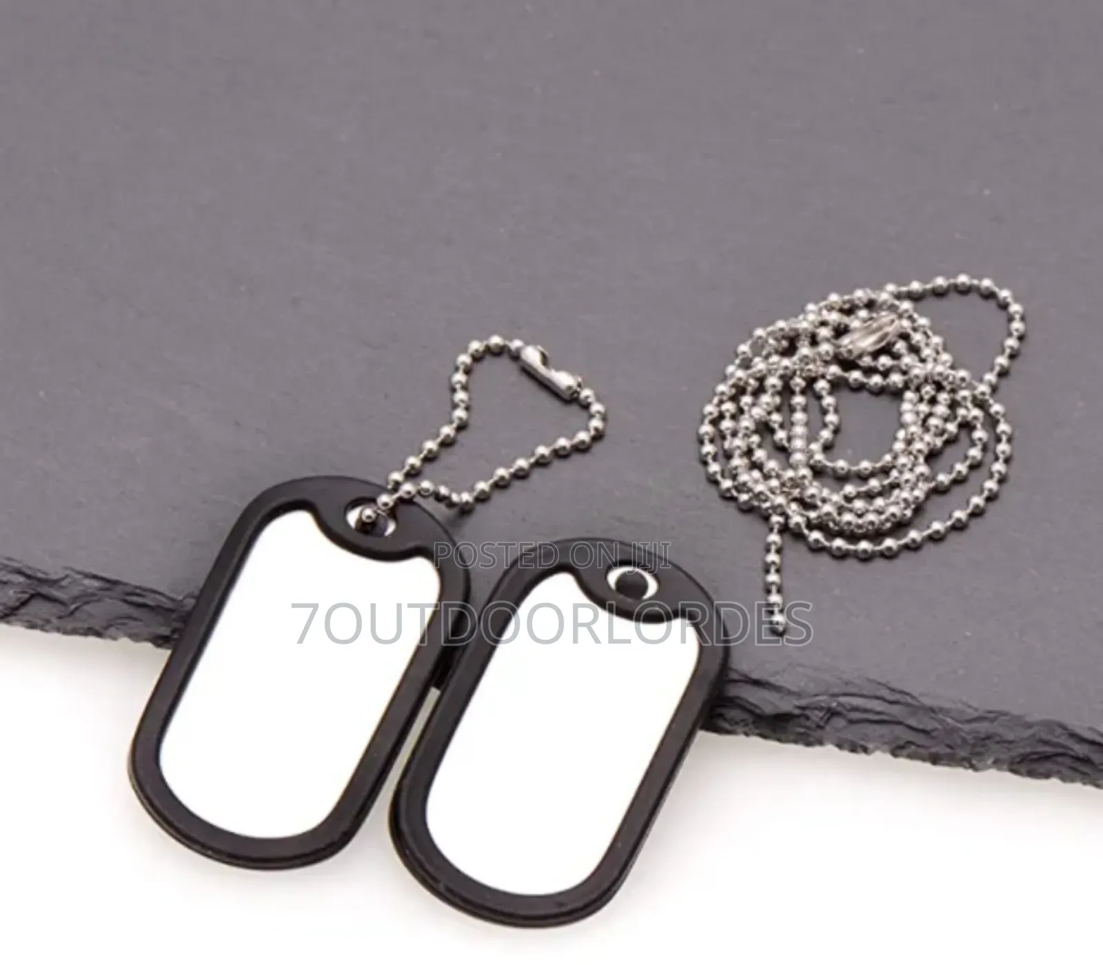 Military Dog Tags (Chain)