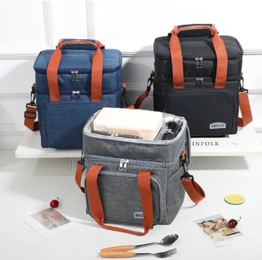 2 Layer Insulated Lunch Bag