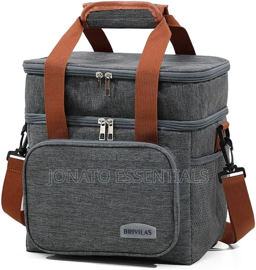 2 Layer Insulated Lunch Bag