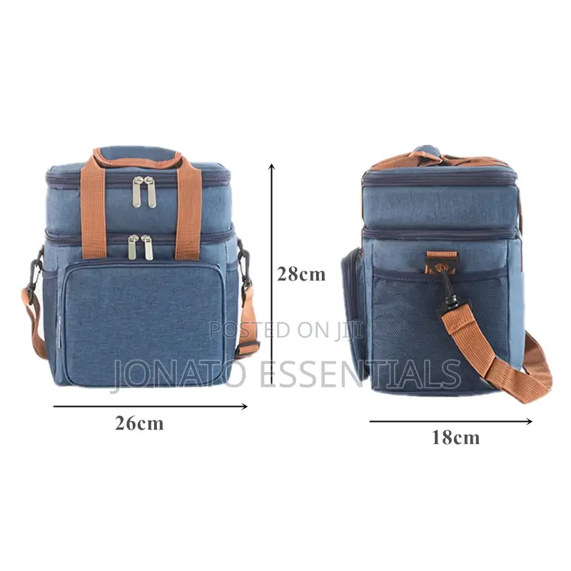 2 Layer Insulated Lunch Bag