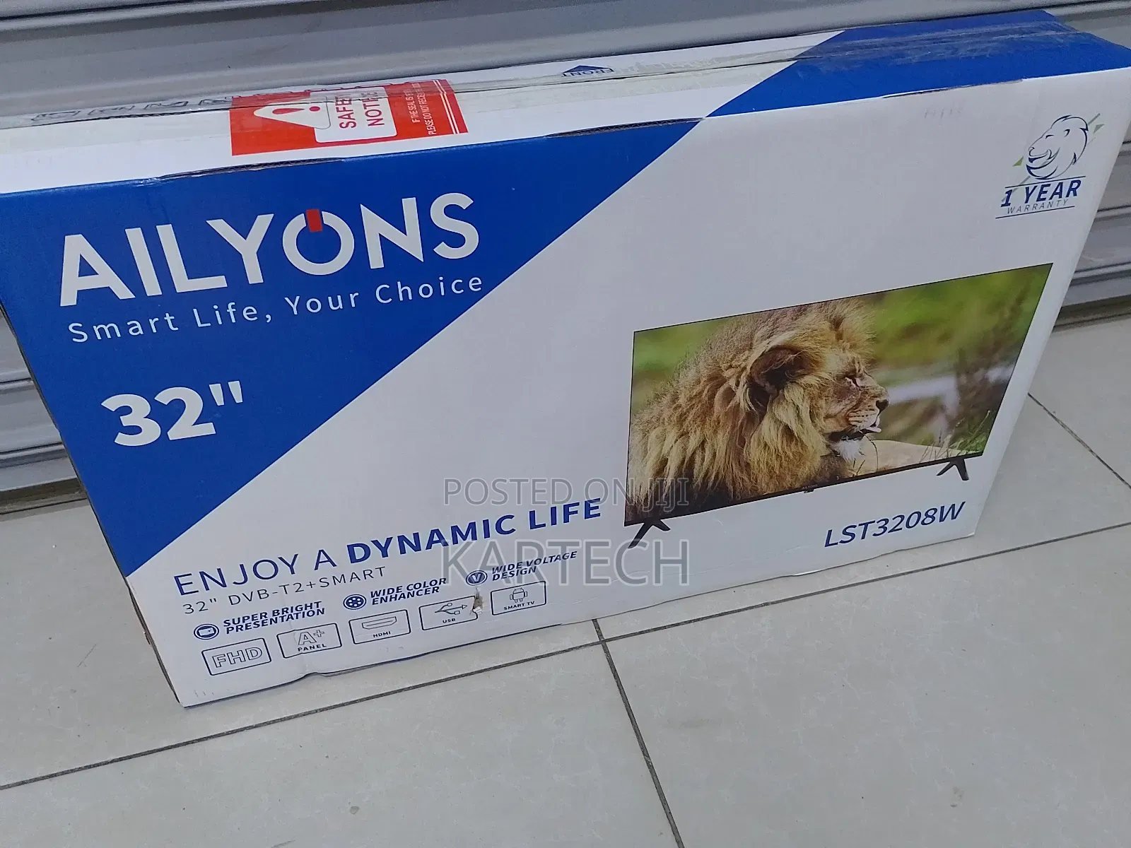 Ailyons 32 Inches Lst3208w Smart Android Tv