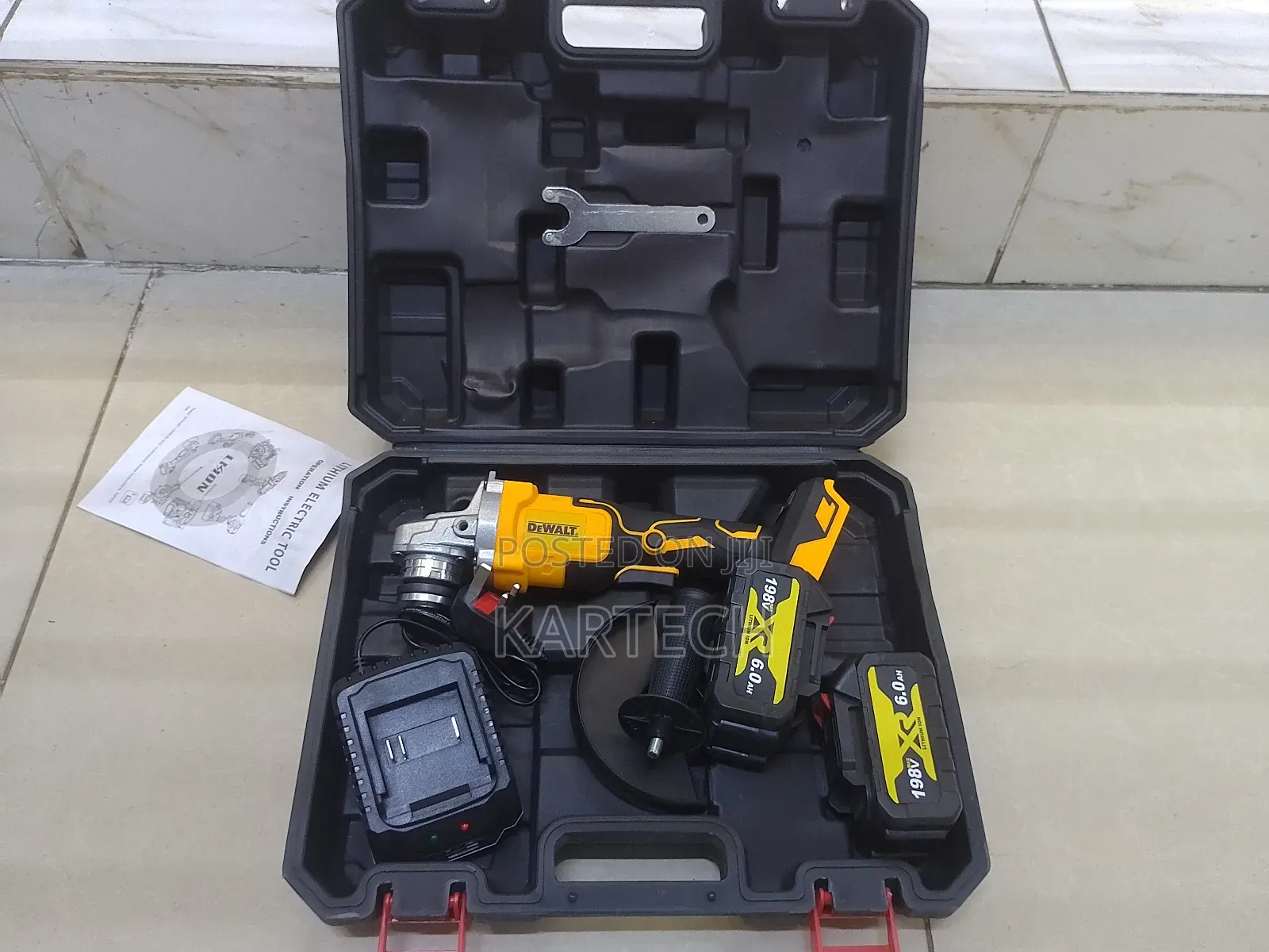Dewalt 198v Cordless Professional Angle Grinder