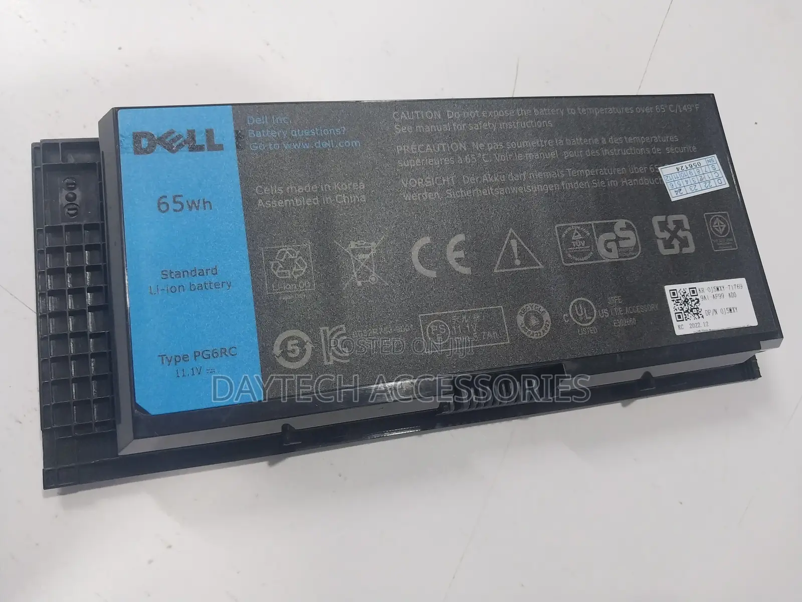 Laptop Battery for Dell Precision M4600 M4700 M4800 M6600