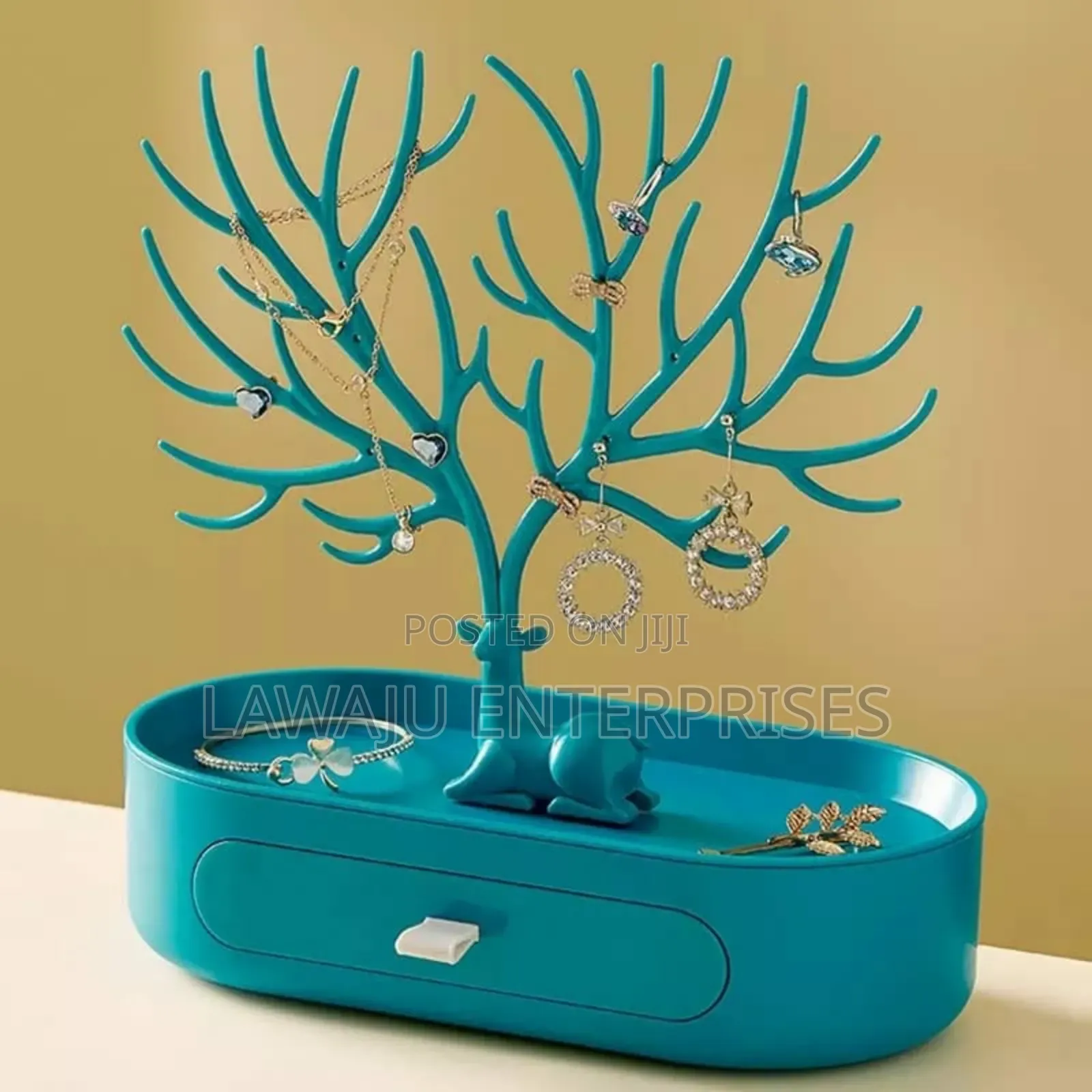 Green Tree Jewelry Organizer