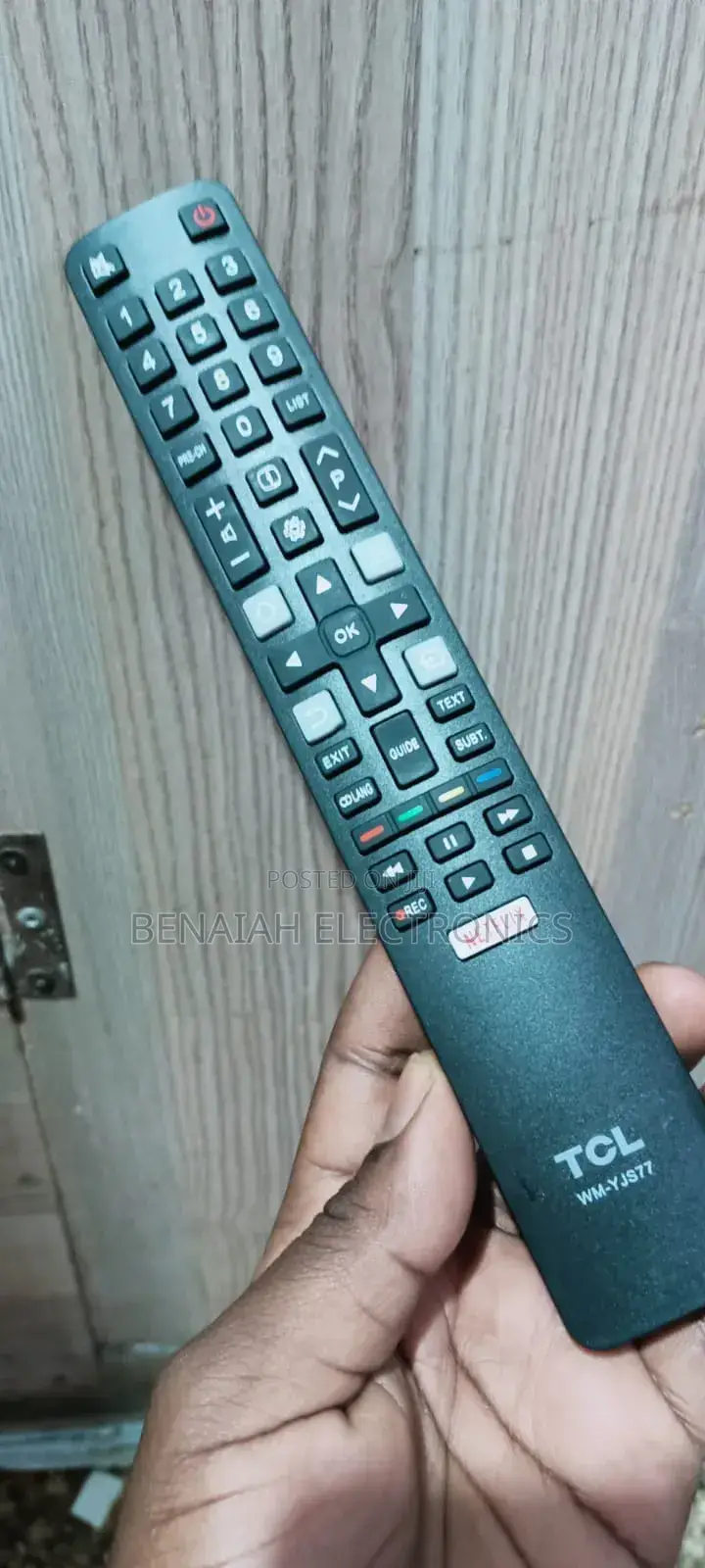 Remote Control. Remote Control for TCL Tv