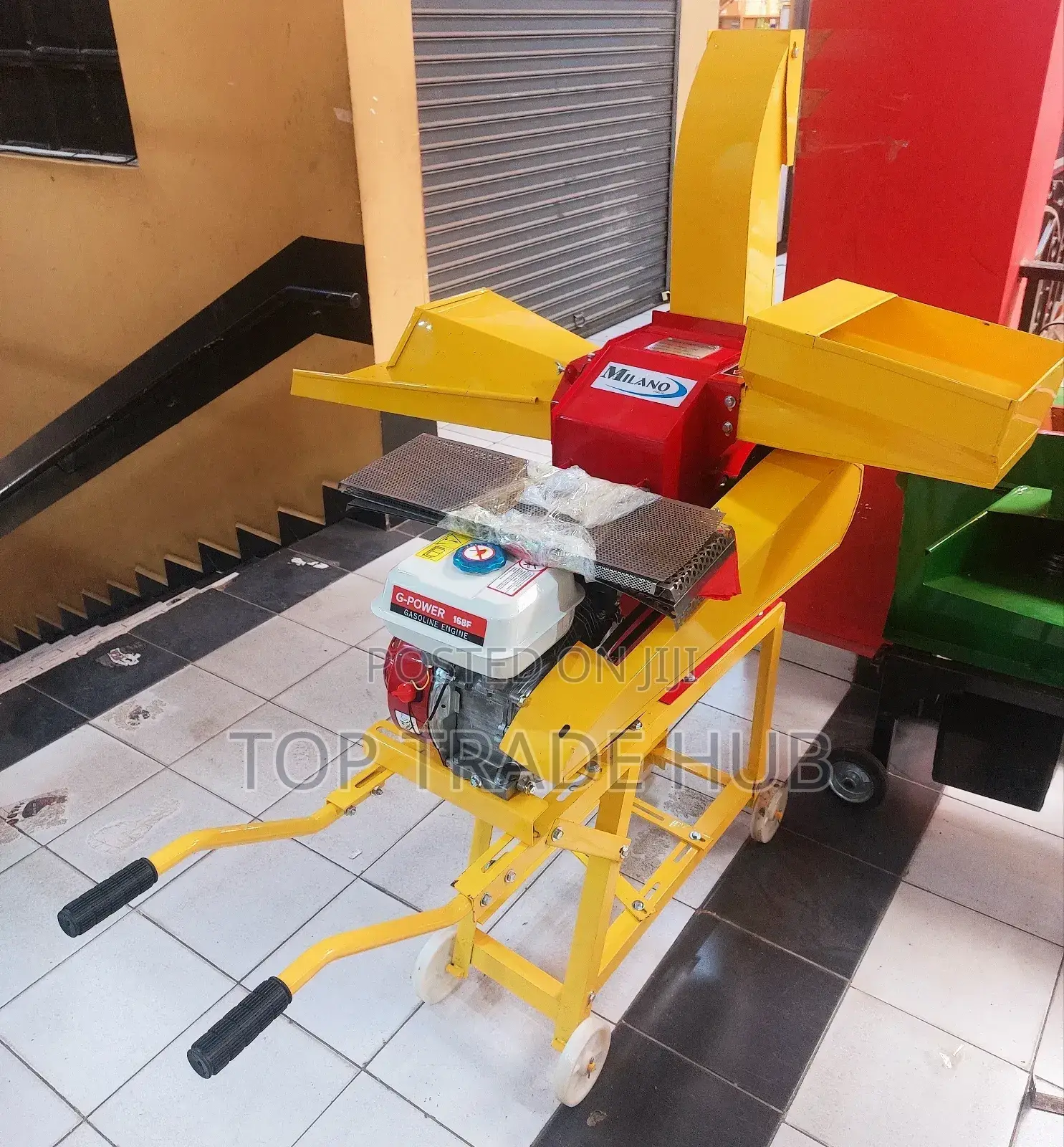 Imported Milano Silage Chopper Machine With 8hp Motor