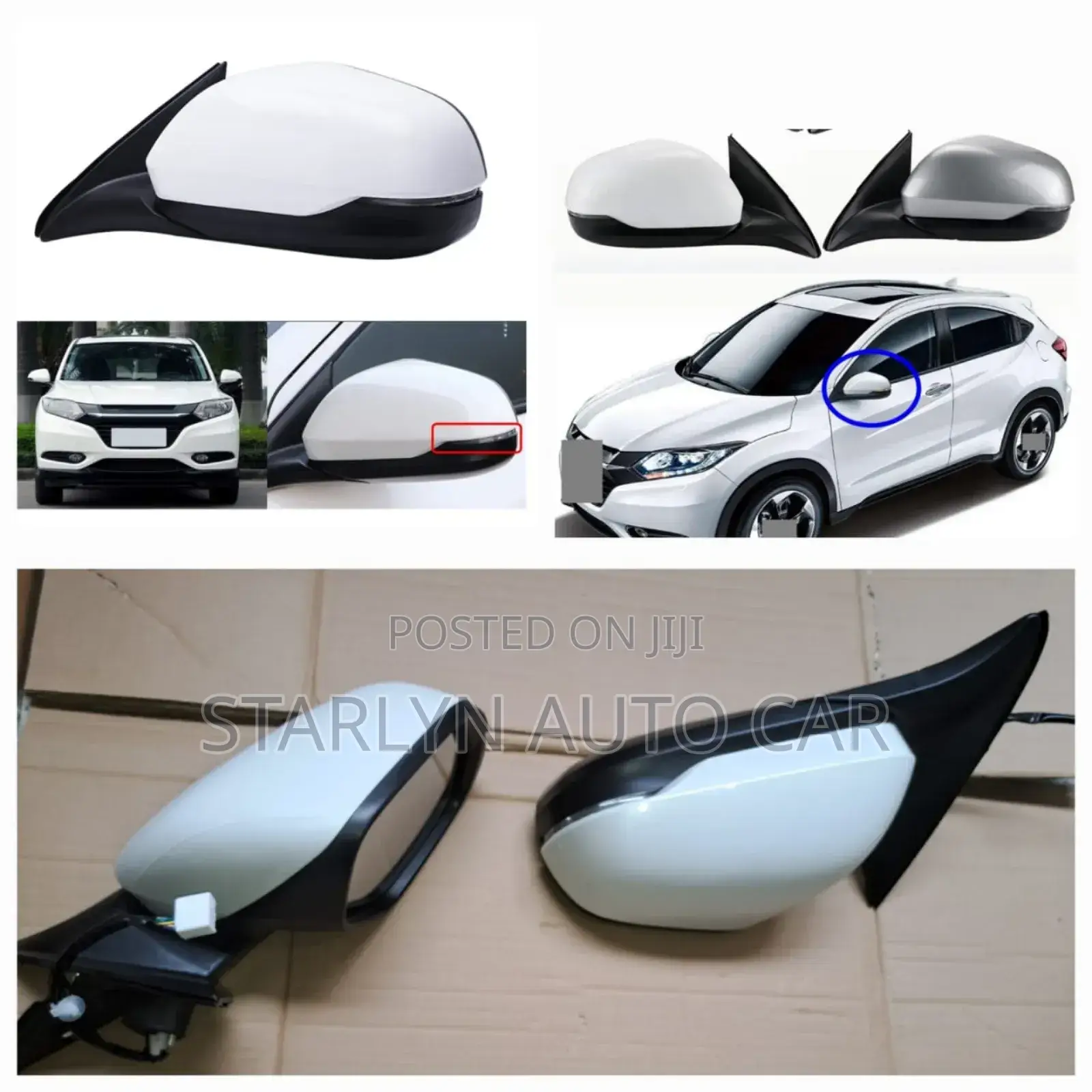 Honda Vezel Side Mirrors.