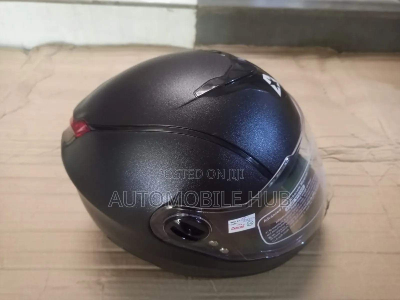 Shiny Black Aaron Helmet Original Riding Helmets