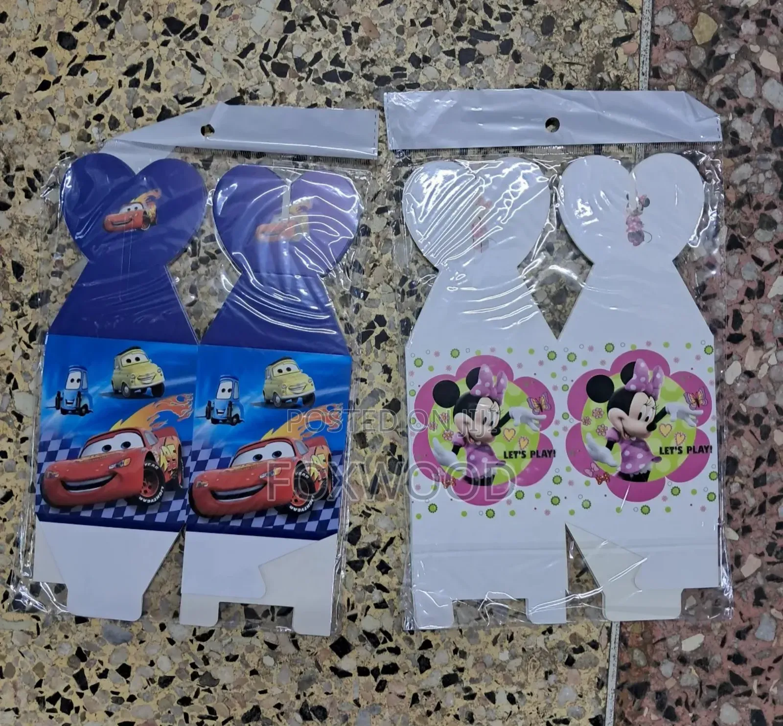 Candy Boxes 6pcs Cartoon Creative Gift Box