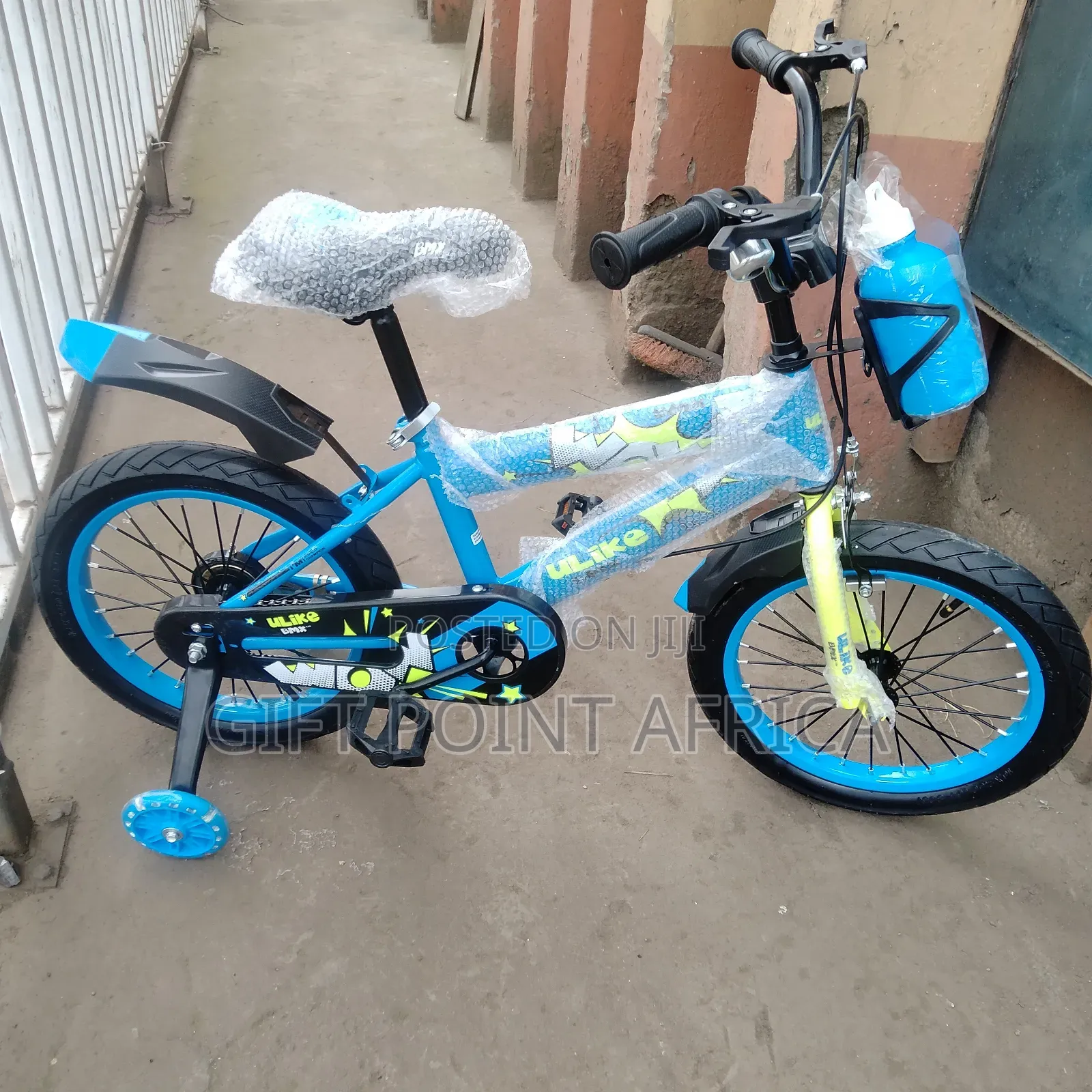Bike Size 16" for Kids With Training Wheels
