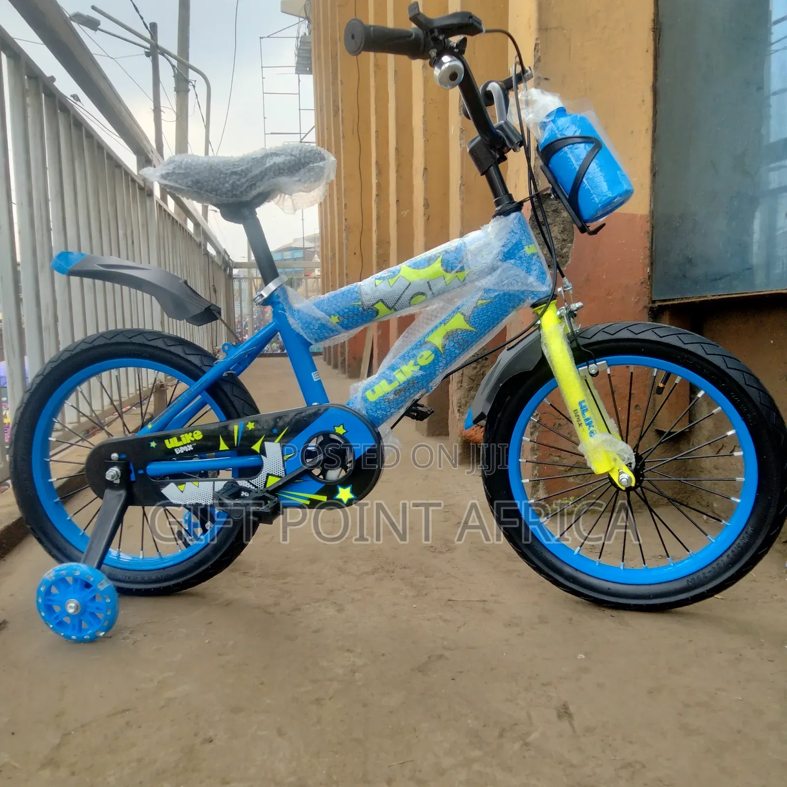 Bike Size 16" for Kids With Training Wheels