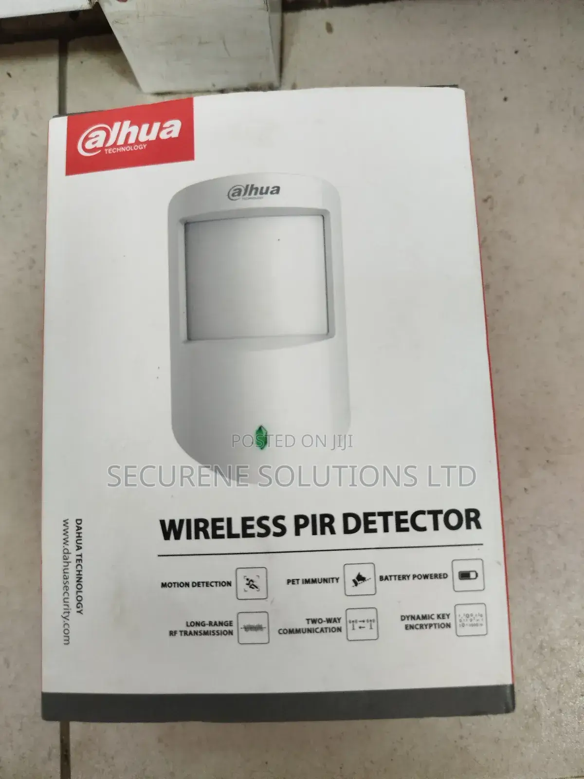 Wireless Pir Alarm Motion Detector Dahua Dhi-ard1233-w2(86