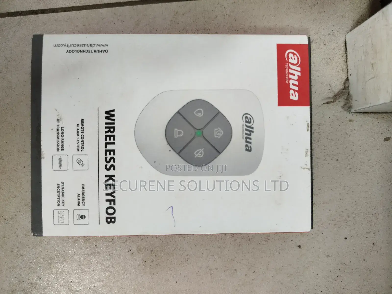 Intruder Alarm Wireless 4-button Alarm Remote Control Dahua